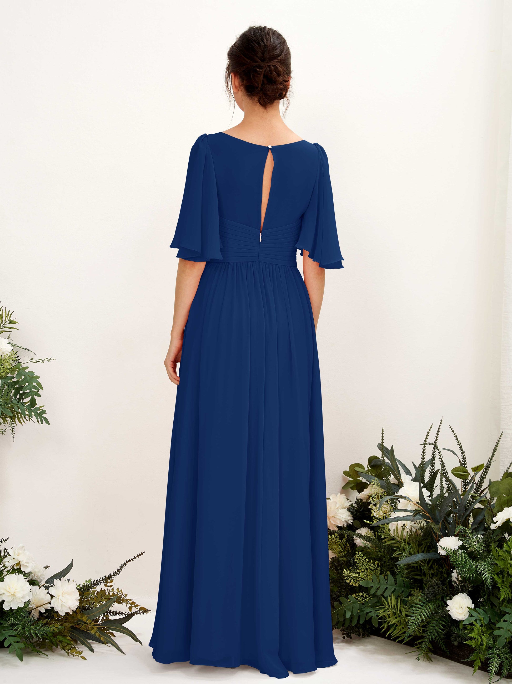 Odette Royal Blue Maxi Dress