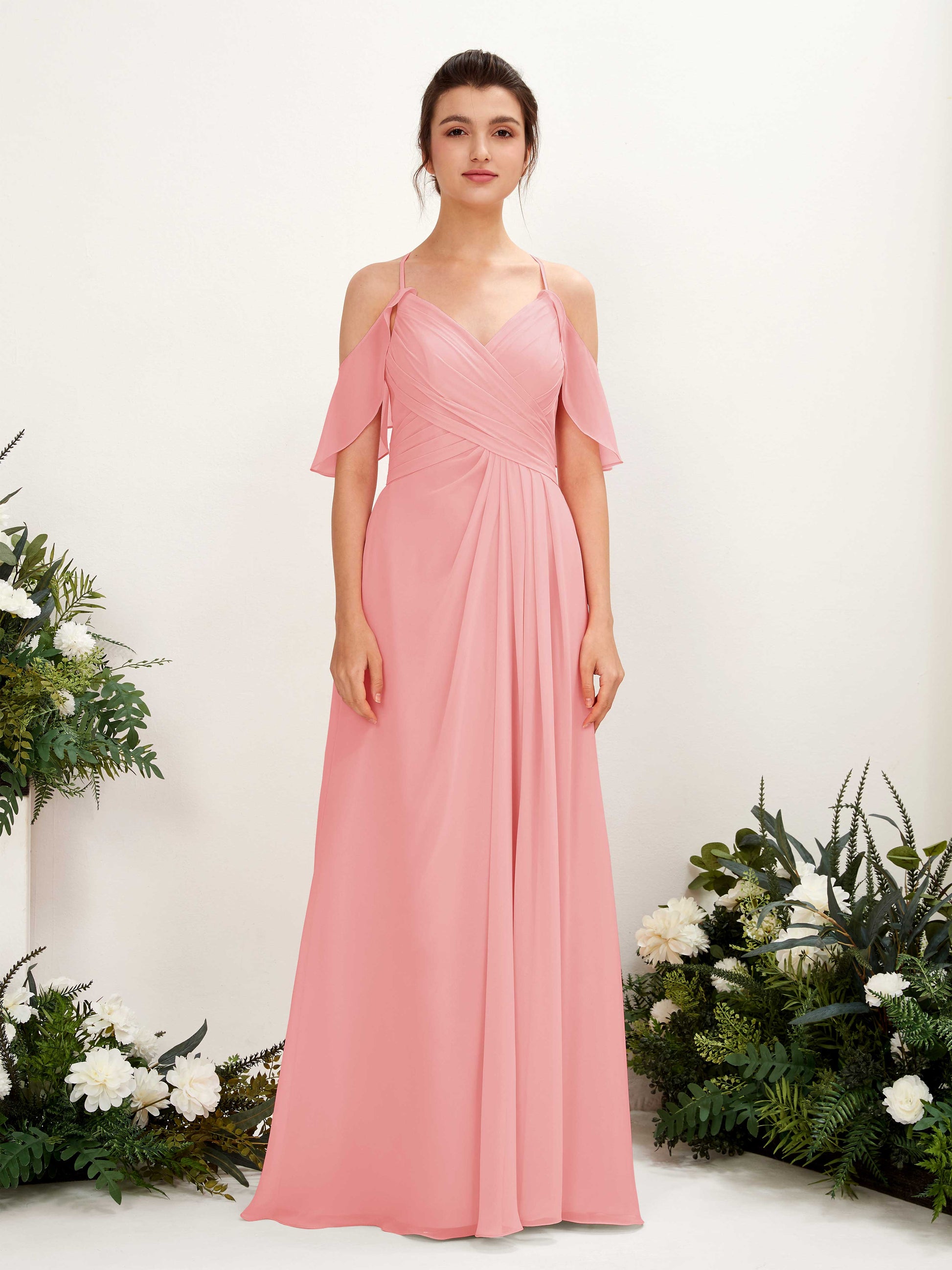 Orlane Ballet Pink Sleeveless Maxi Dress