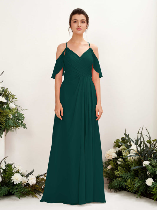 Orlane Dark Emerald Sleeveless Maxi Dress