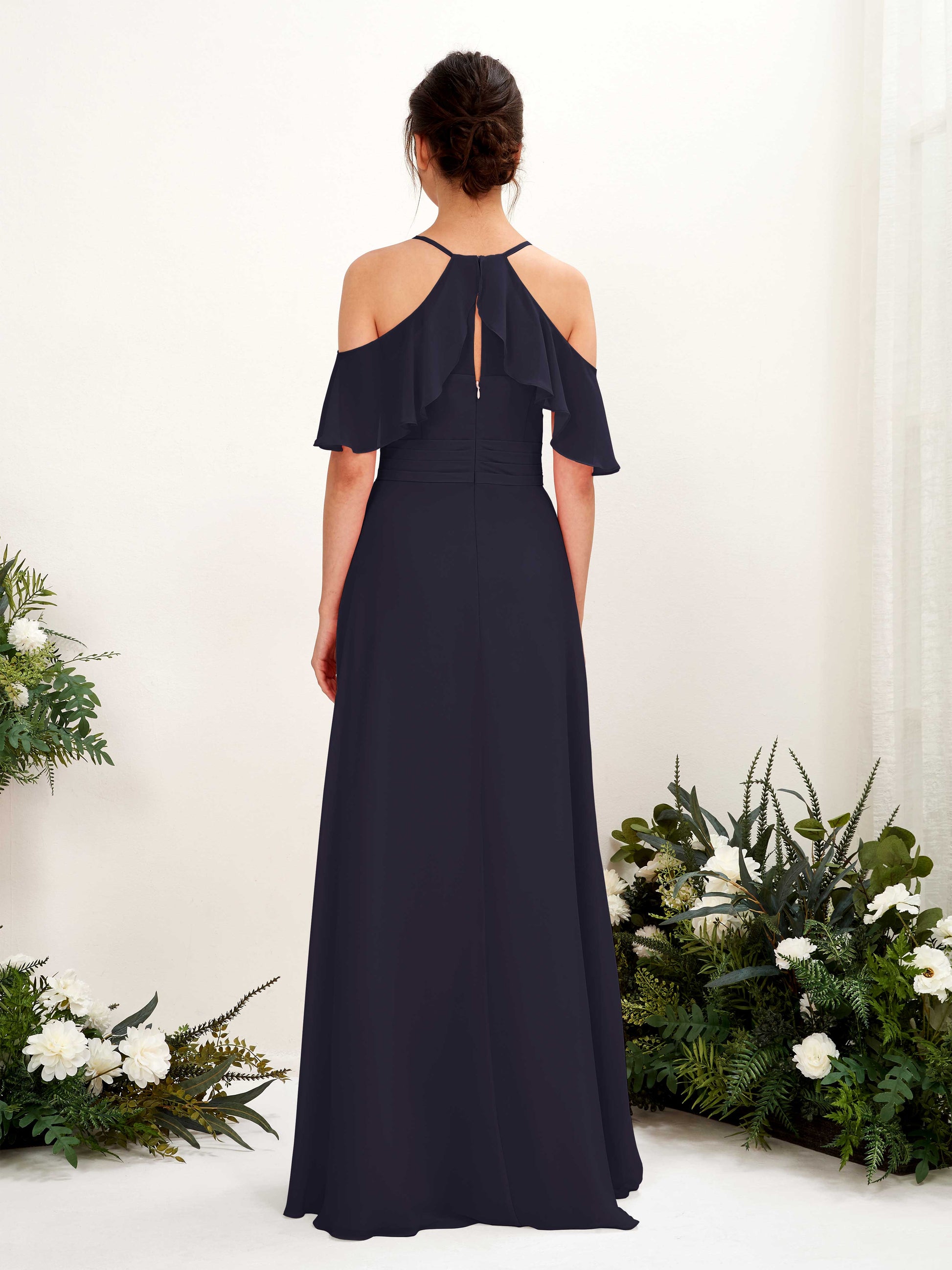 Orlane Dark Navy Sleeveless Maxi Dress