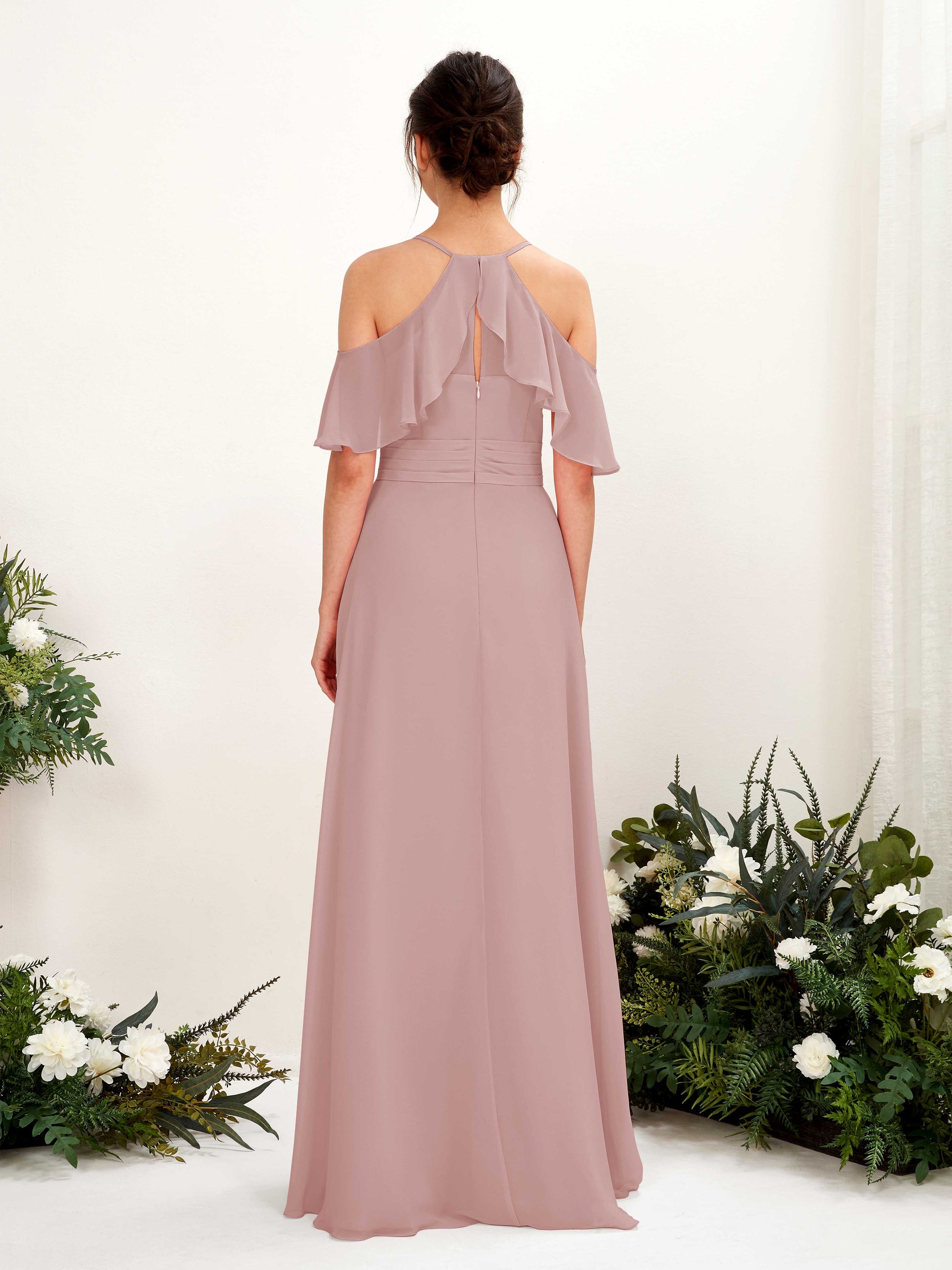 Orlane Dusty Rose Sleeveless Maxi Dress