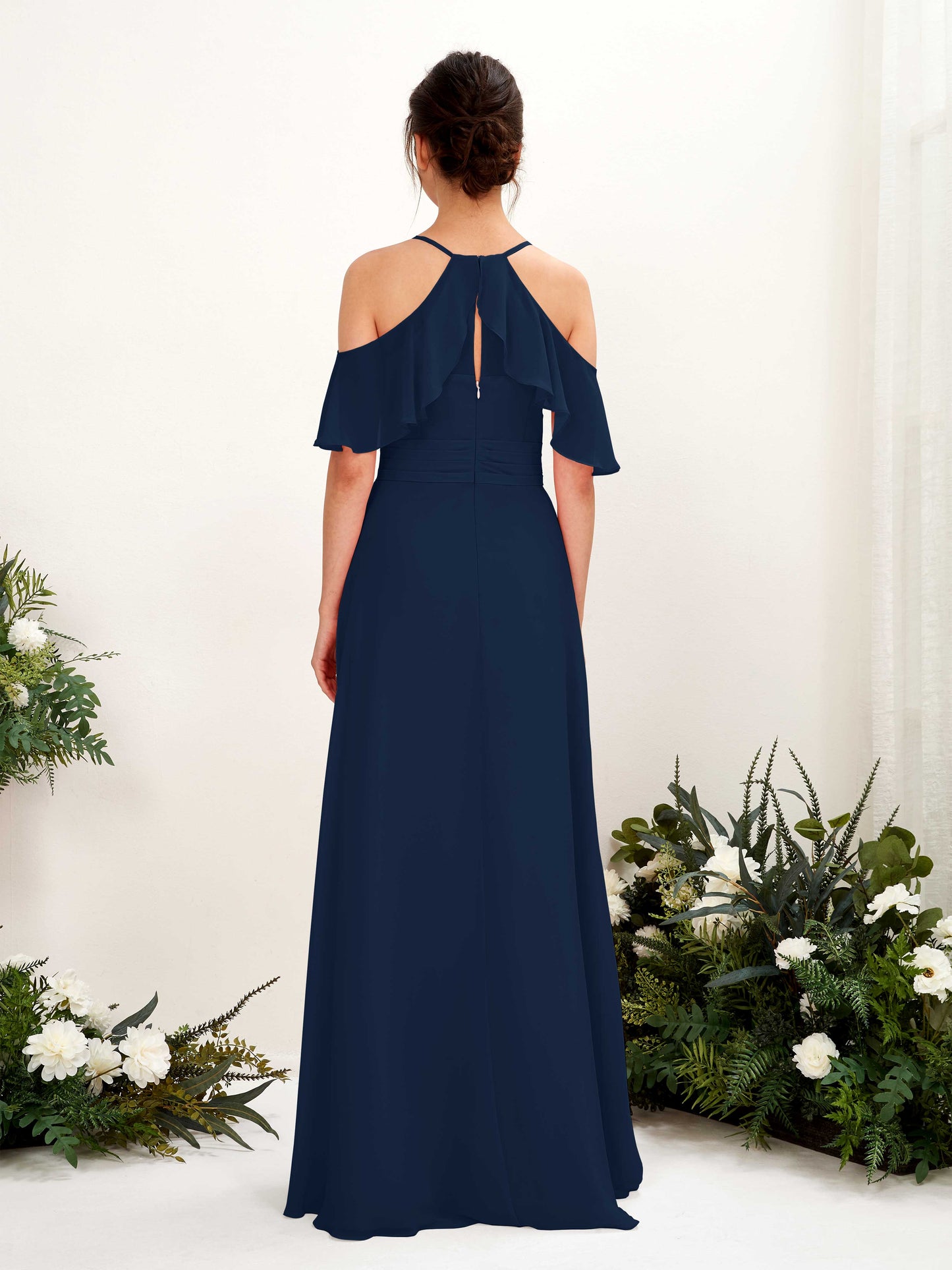 Orlane Navy Sleeveless Maxi Dress