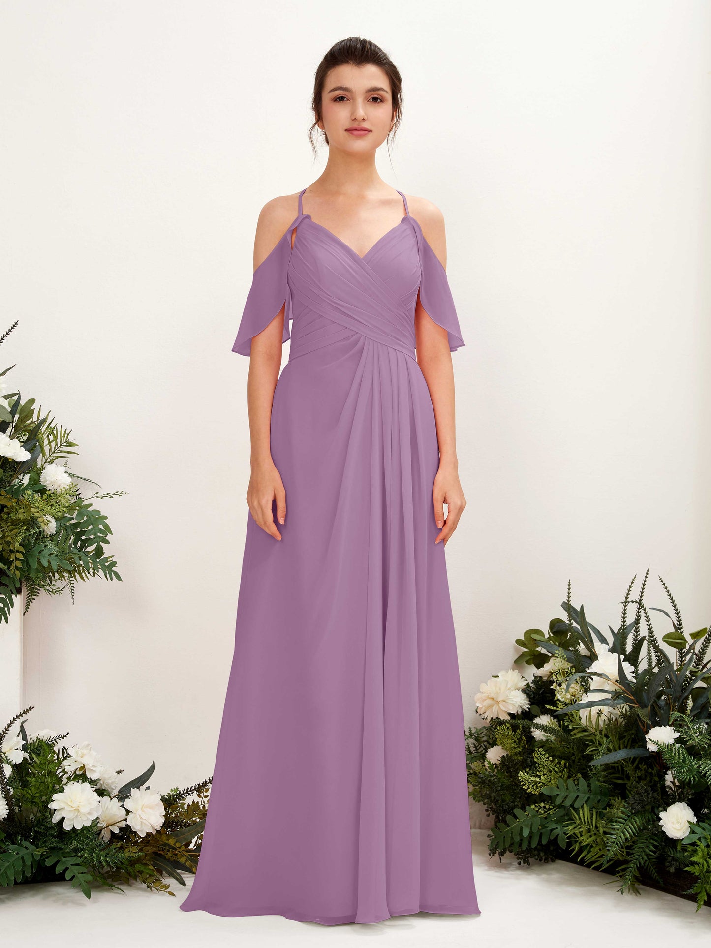 Orlane Orchid Mist Sleeveless Maxi Dress