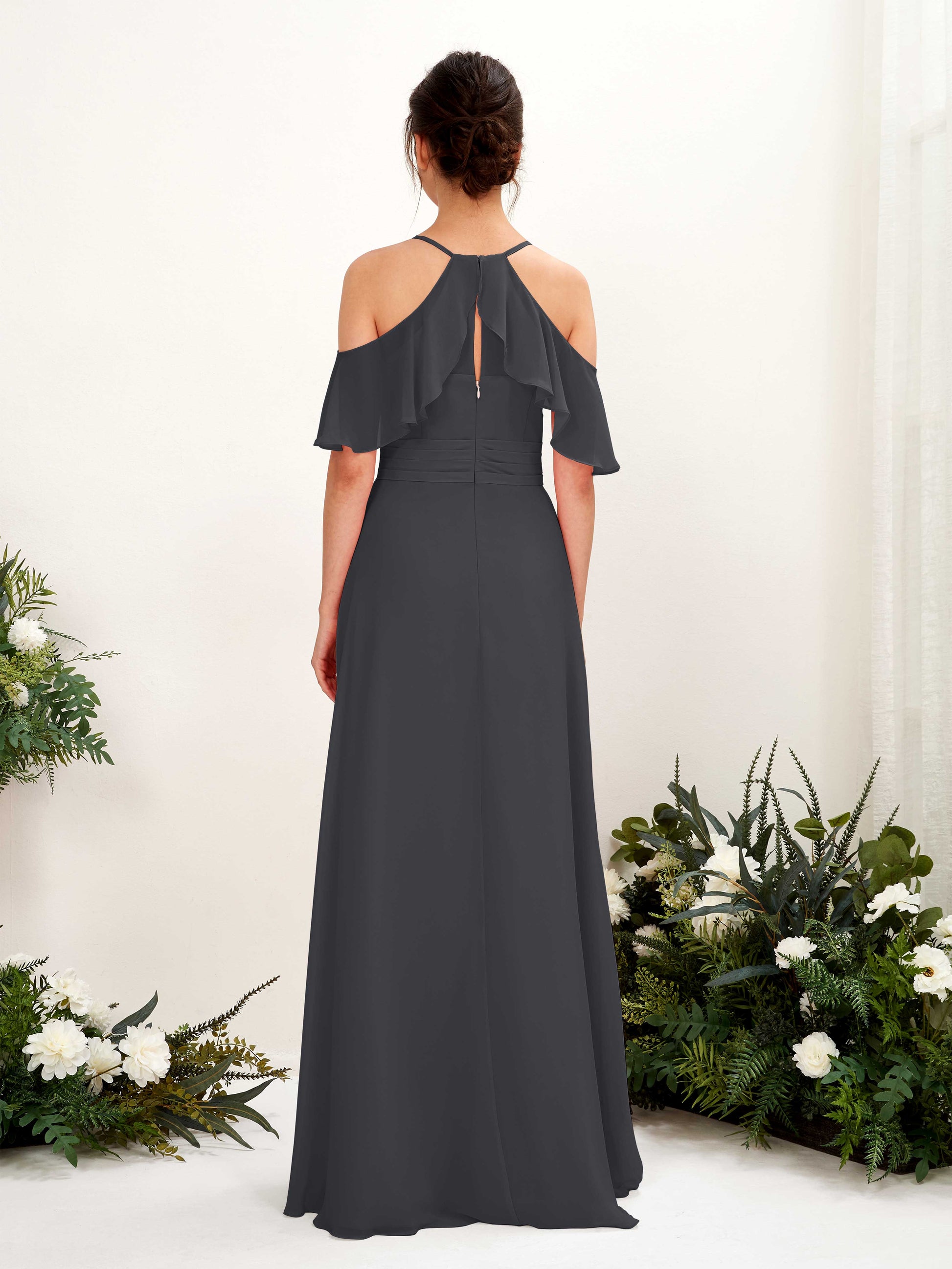 Orlane Pewter Sleeveless Maxi Dress