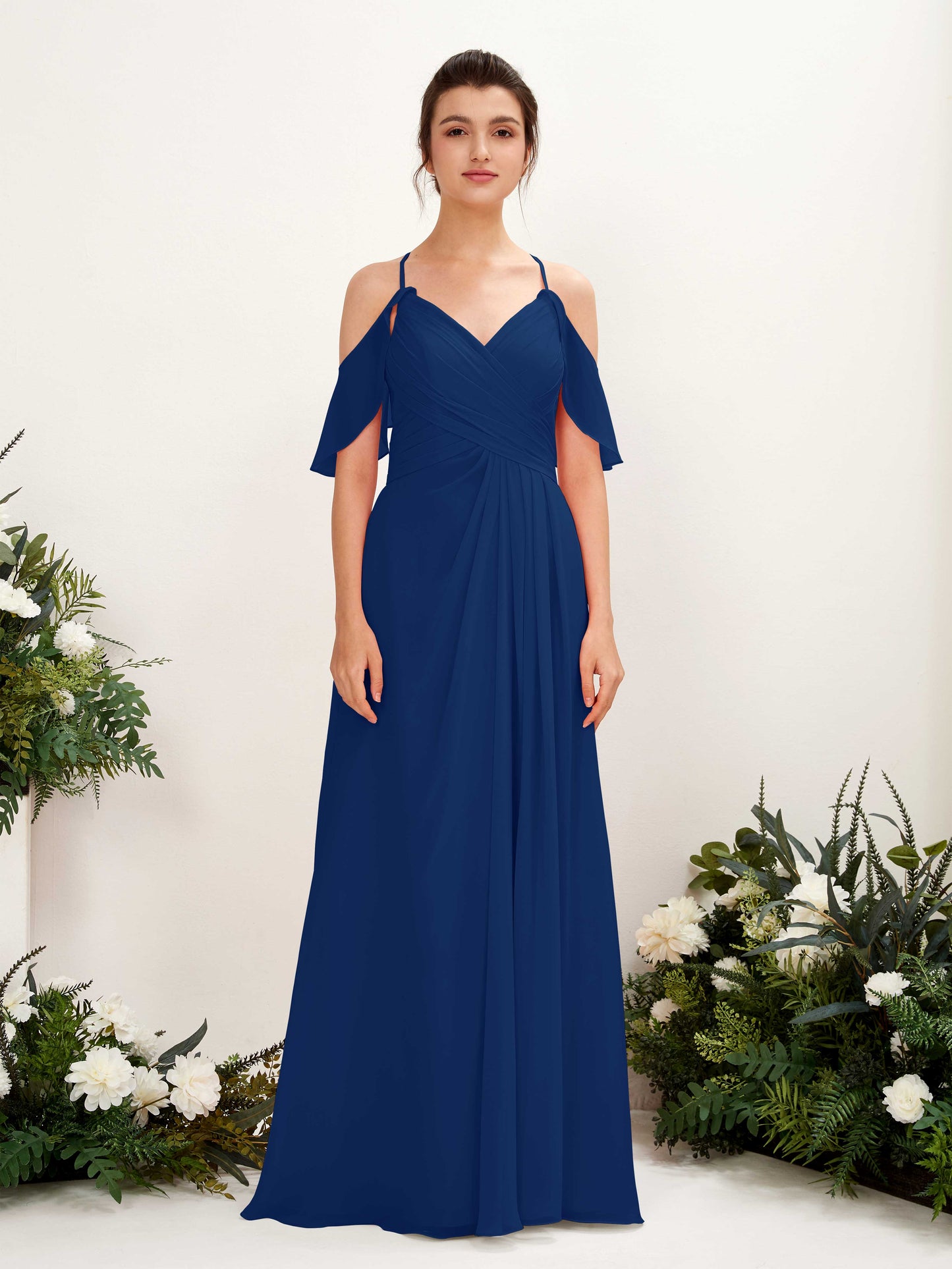 Orlane Royal Blue Sleeveless Maxi Dress