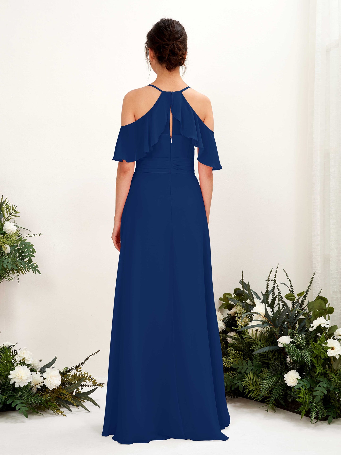 Orlane Royal Blue Sleeveless Maxi Dress