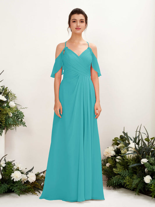 Orlane Turquoise Sleeveless Maxi Dress