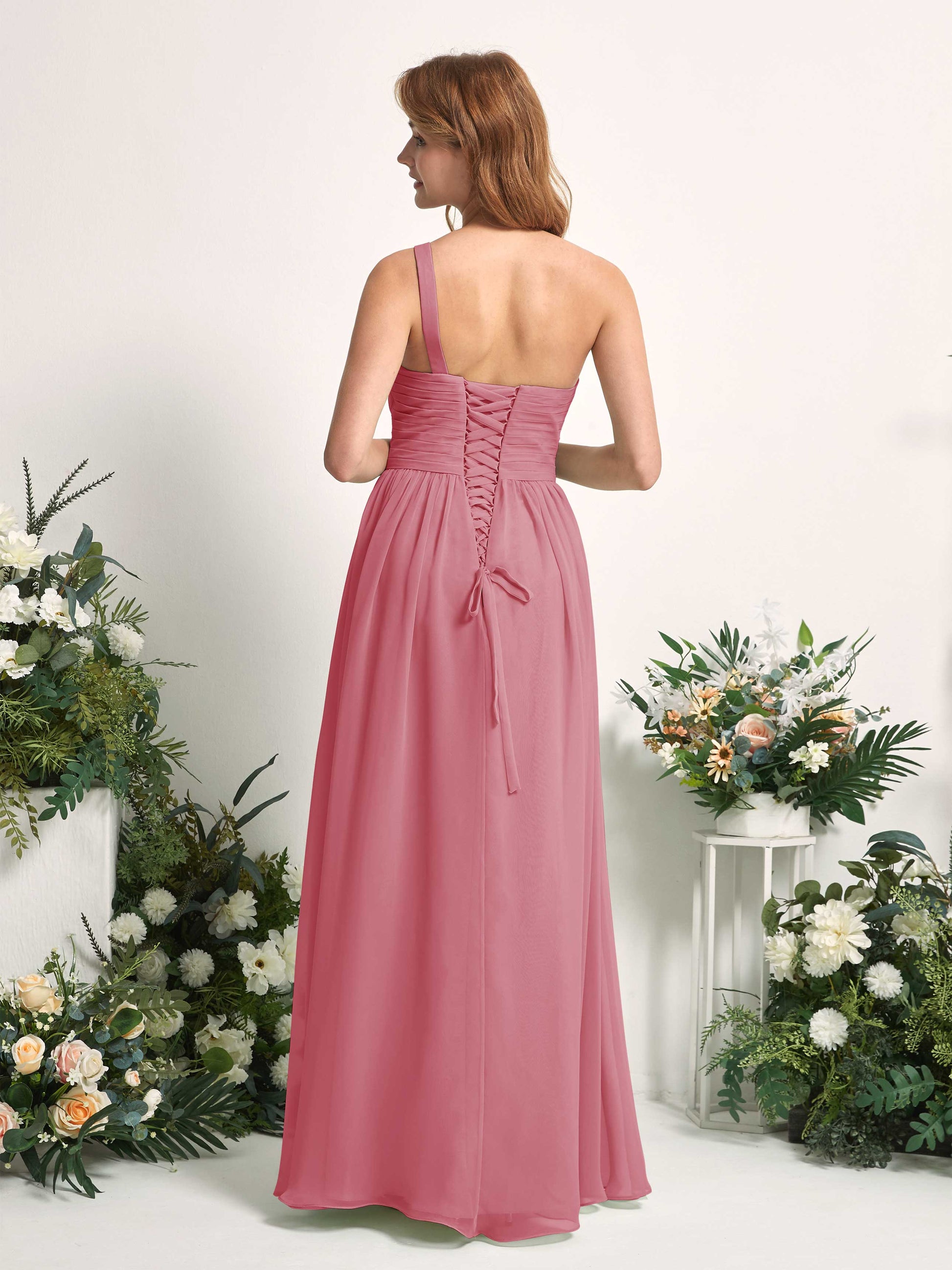 Pandora Desert Rose One Shoulder Maxi Dress