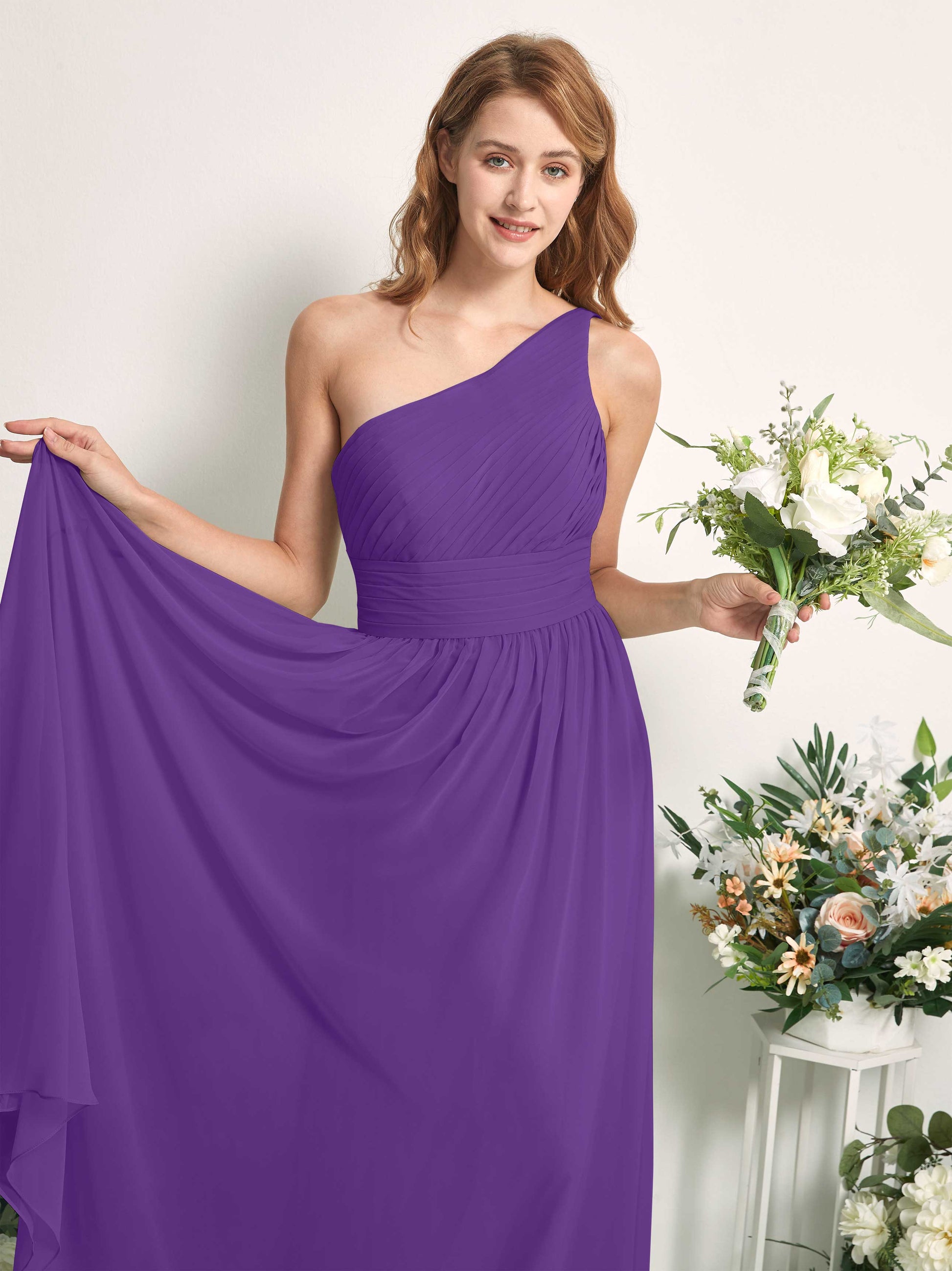 Pandora Regency One Shoulder Maxi Dress