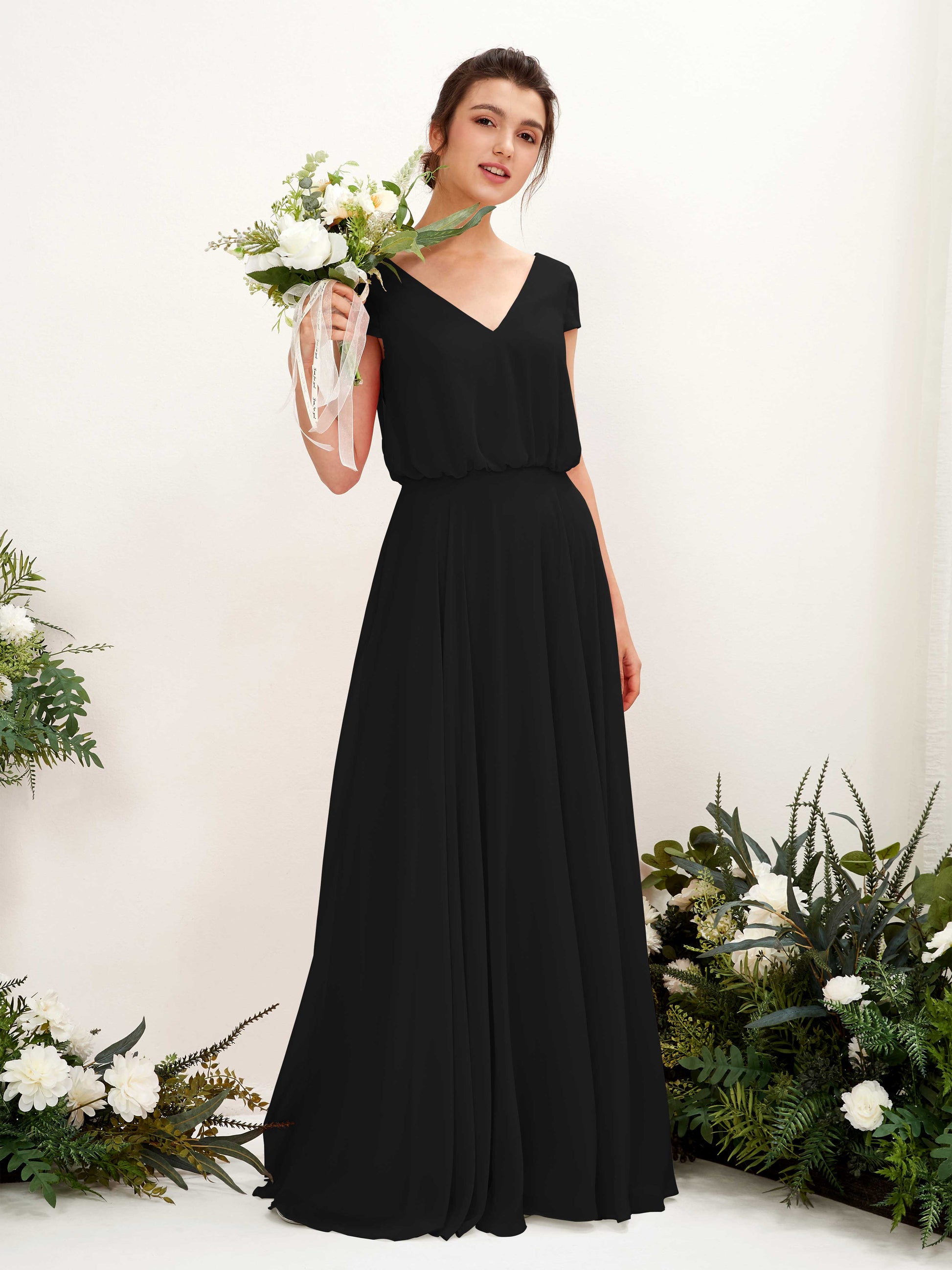 Pauline Black Maxi Dress