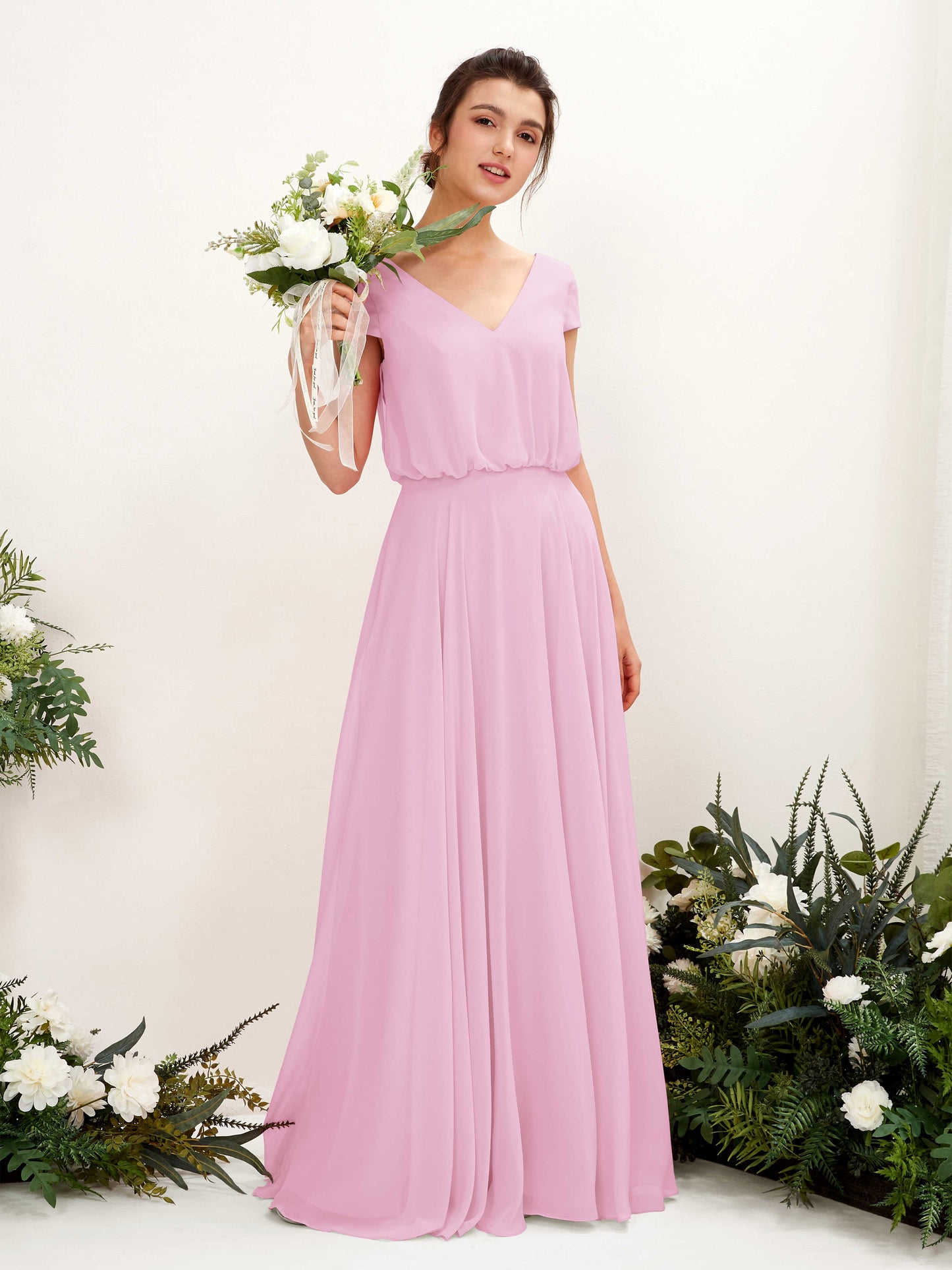 Pauline Candy Pink Maxi Dress