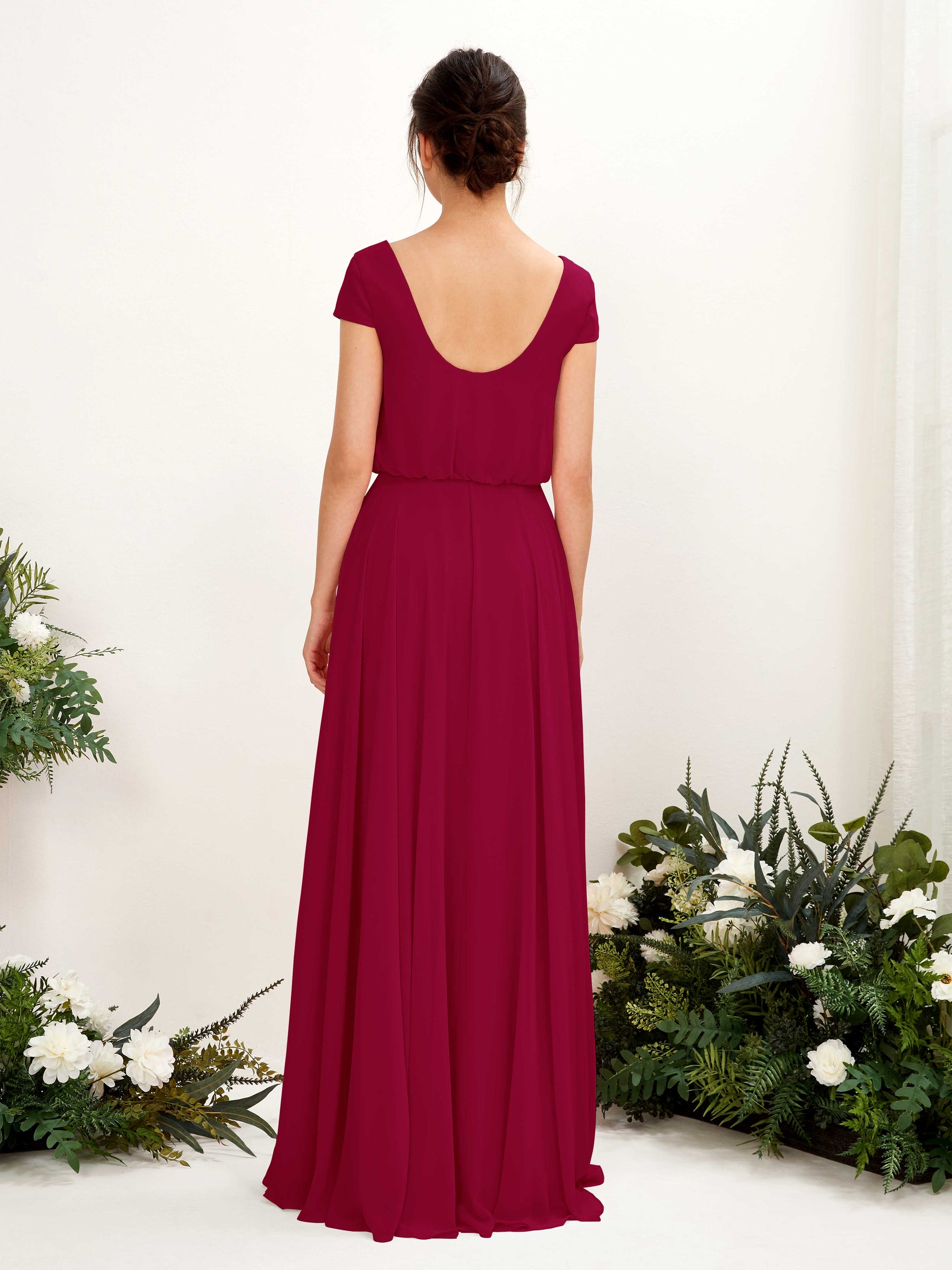 Pauline Jester Red Maxi Dress