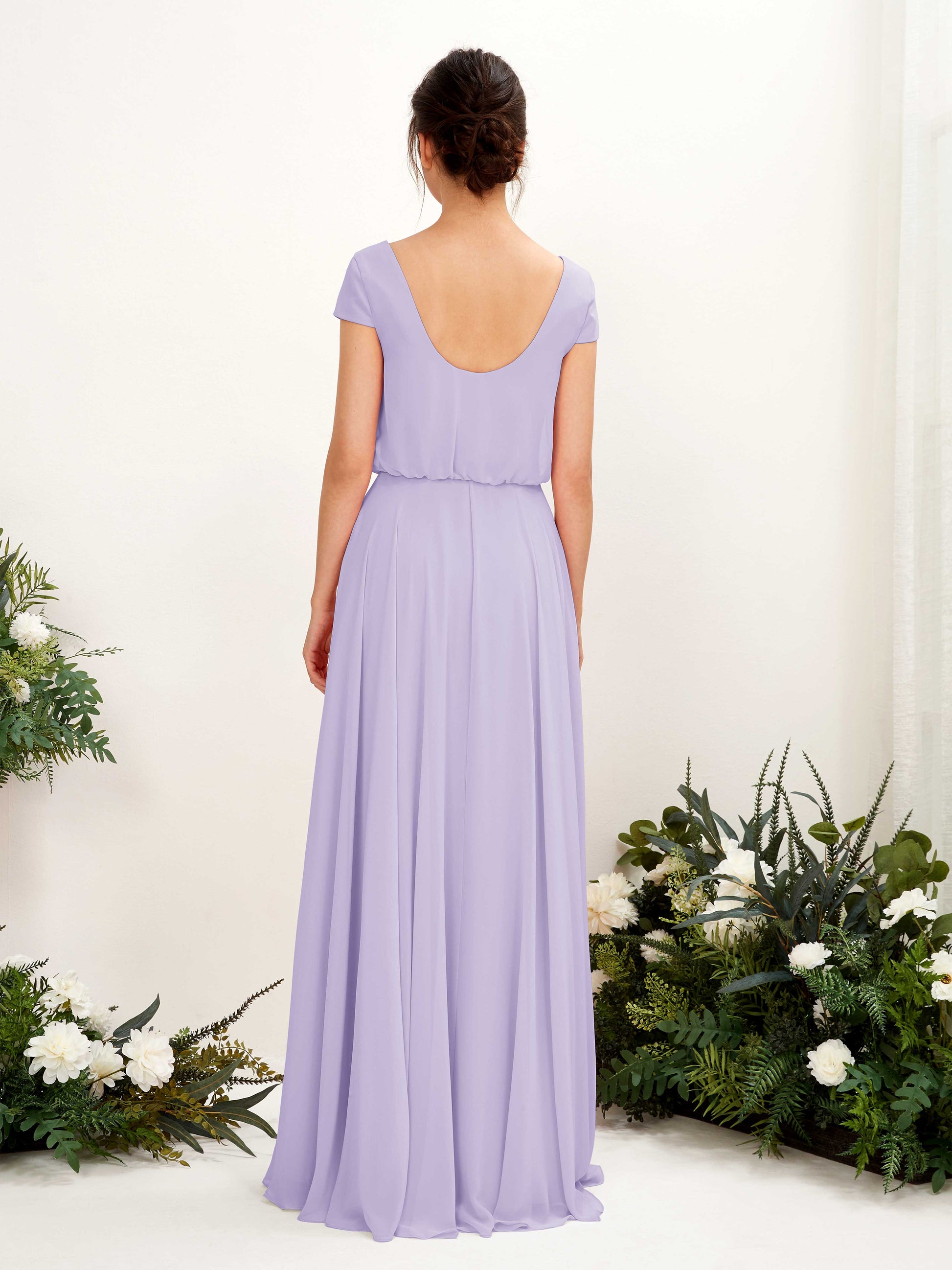 Pauline Lilac Maxi Dress