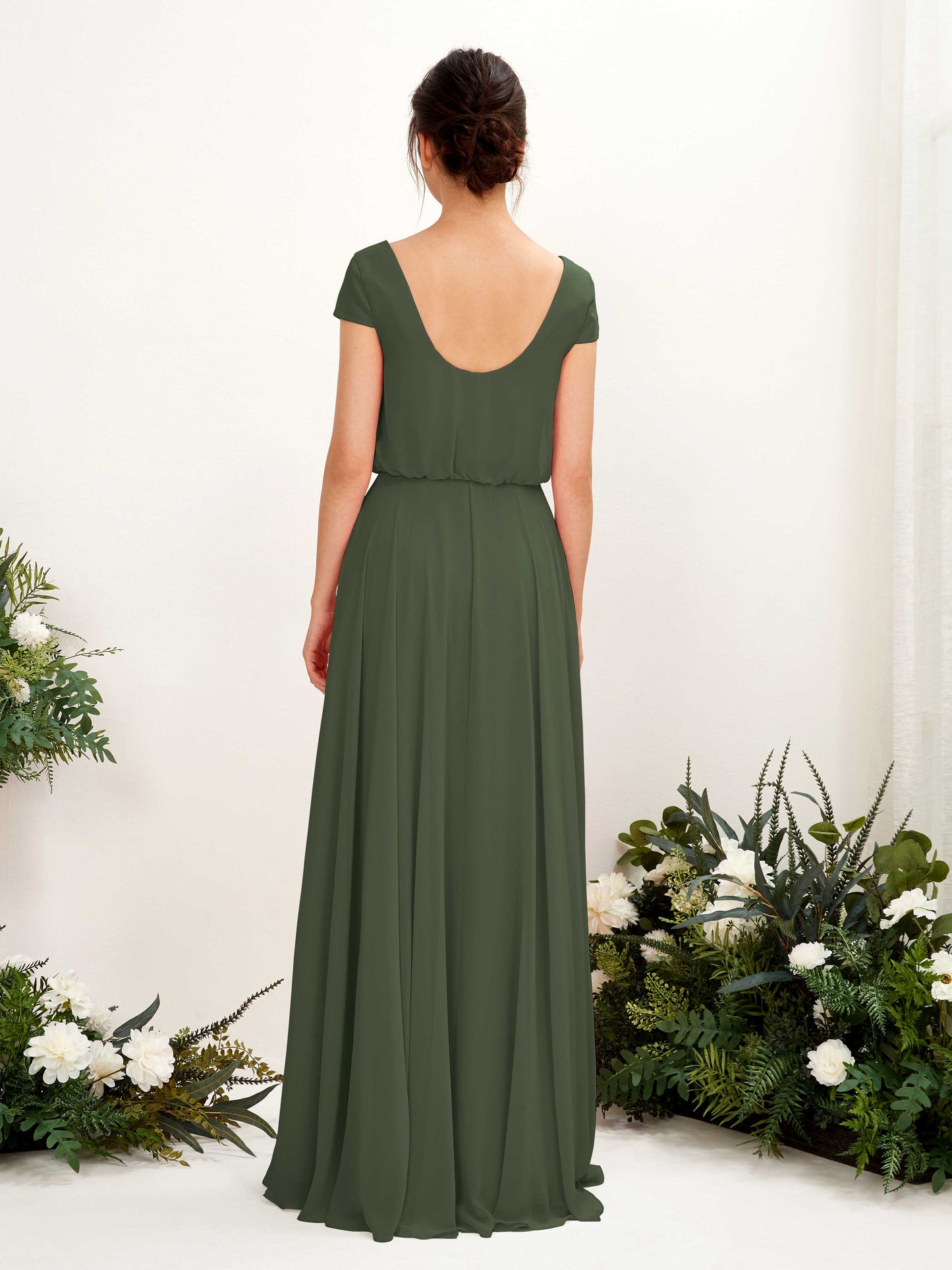 Pauline Martini Olive Maxi Dress