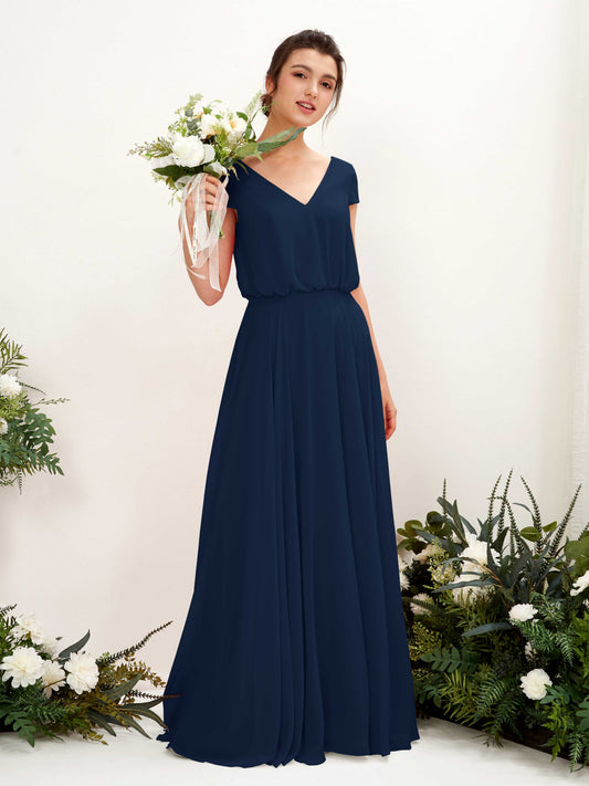 Pauline Navy Maxi Dress