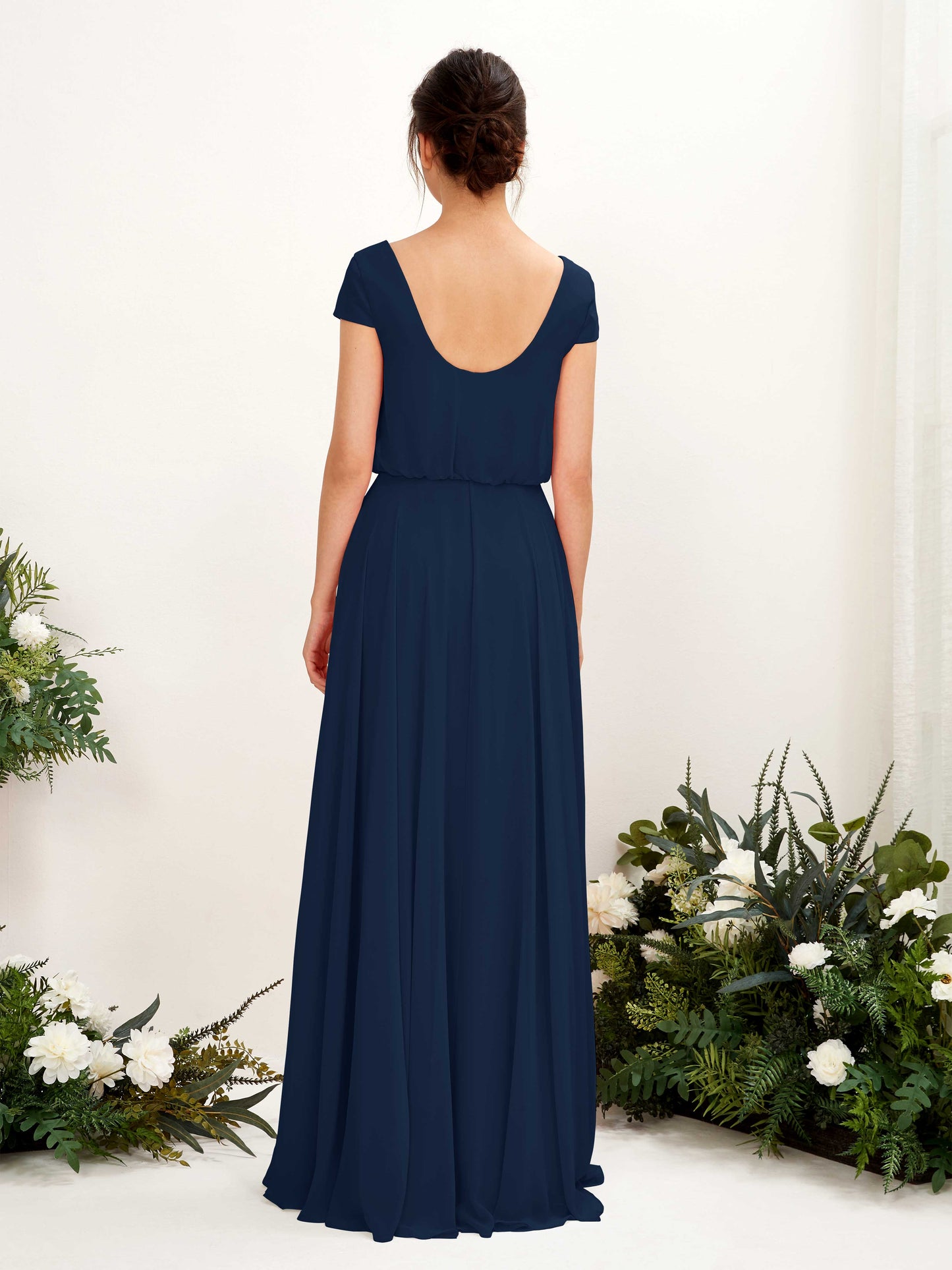 Pauline Navy Maxi Dress