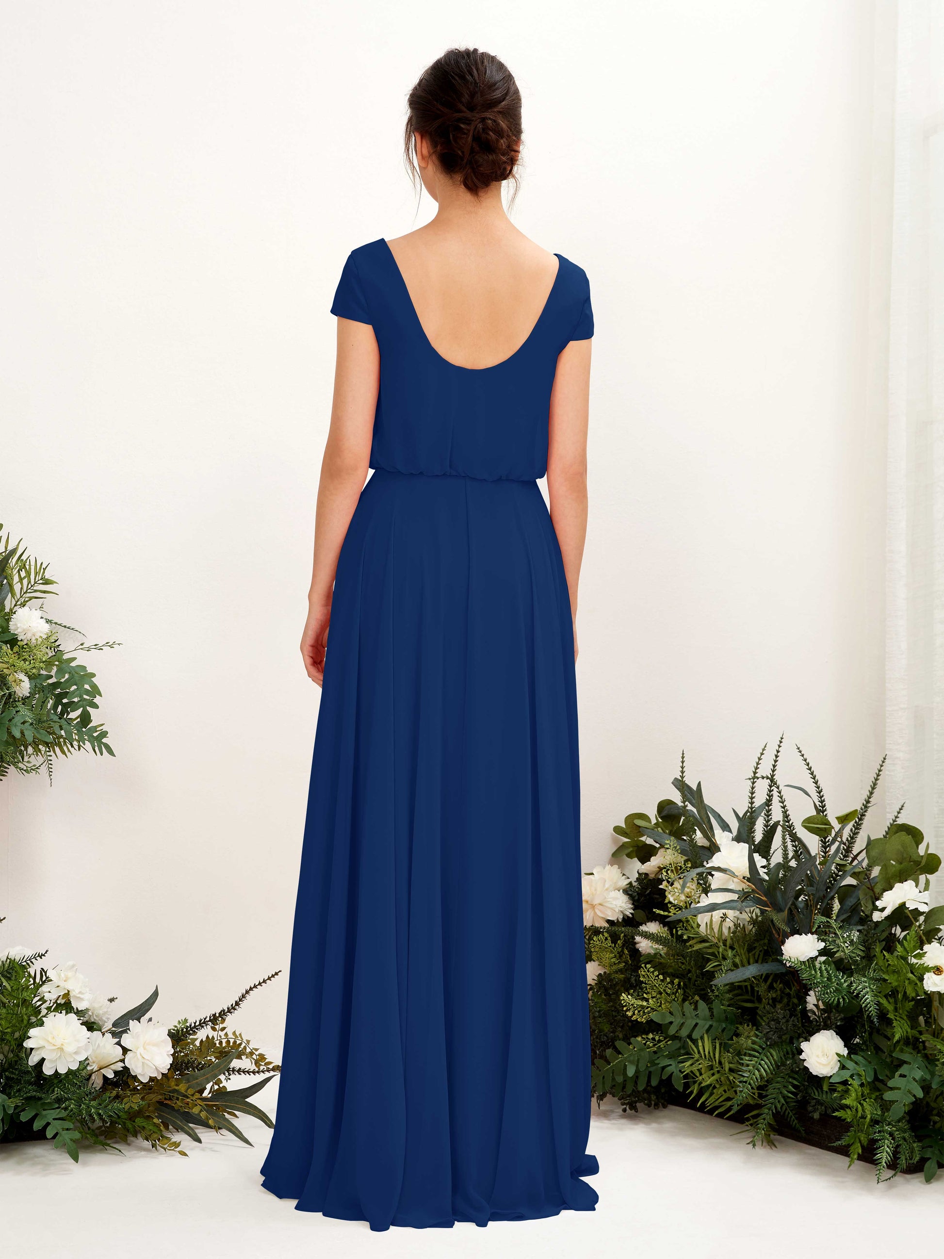 Pauline Royal Blue Maxi Dress