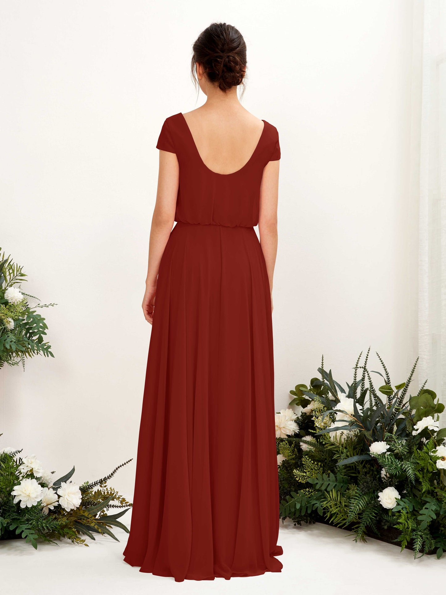 Pauline Rust Maxi Dress