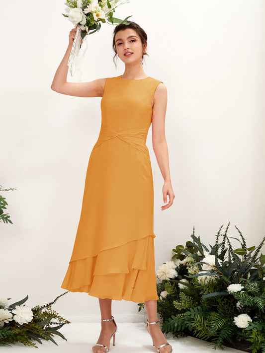 Raina Mango Sleeveless Midi Dress