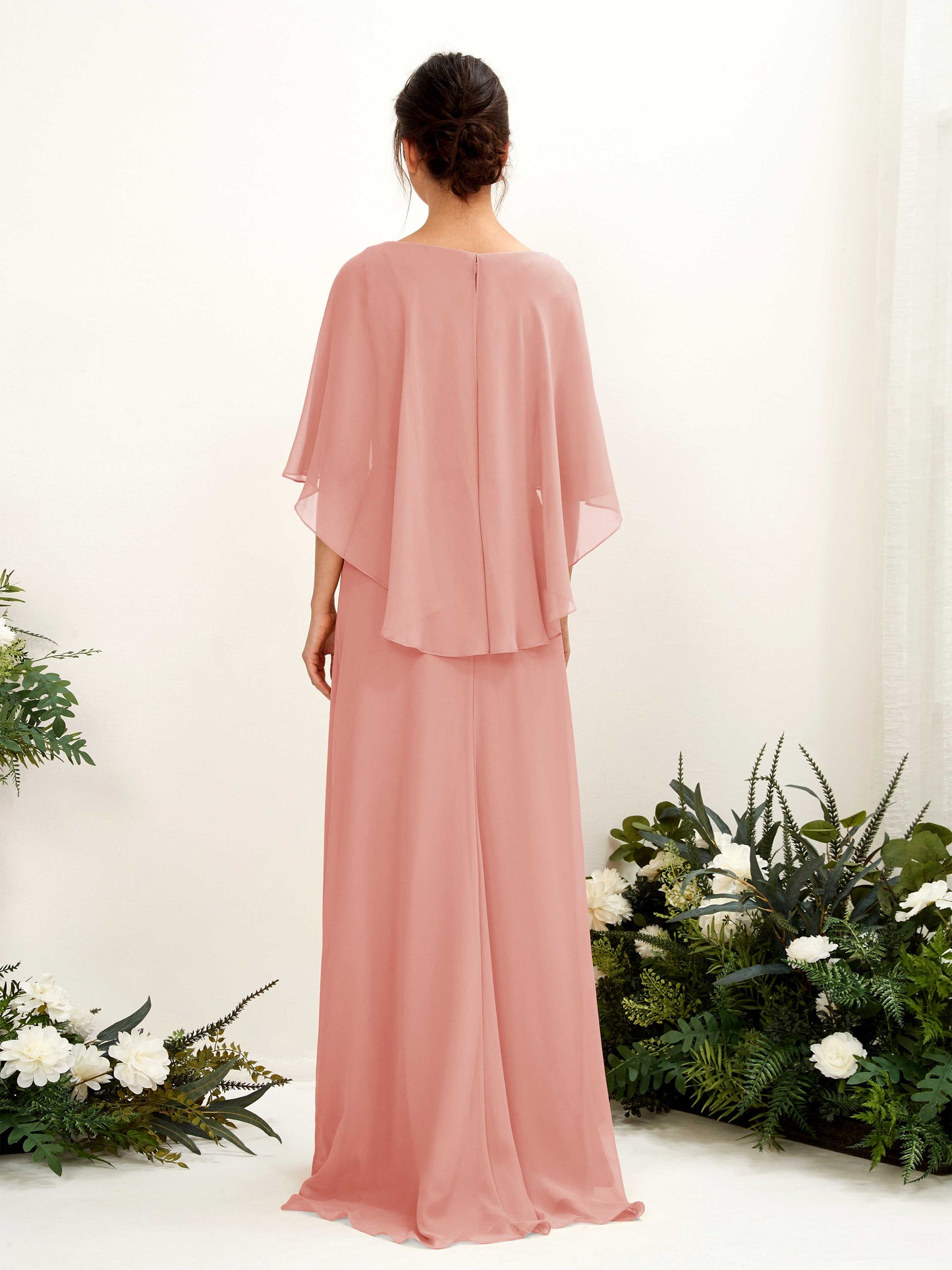 Savin Champagne Rose Sleeveless Maxi Dress