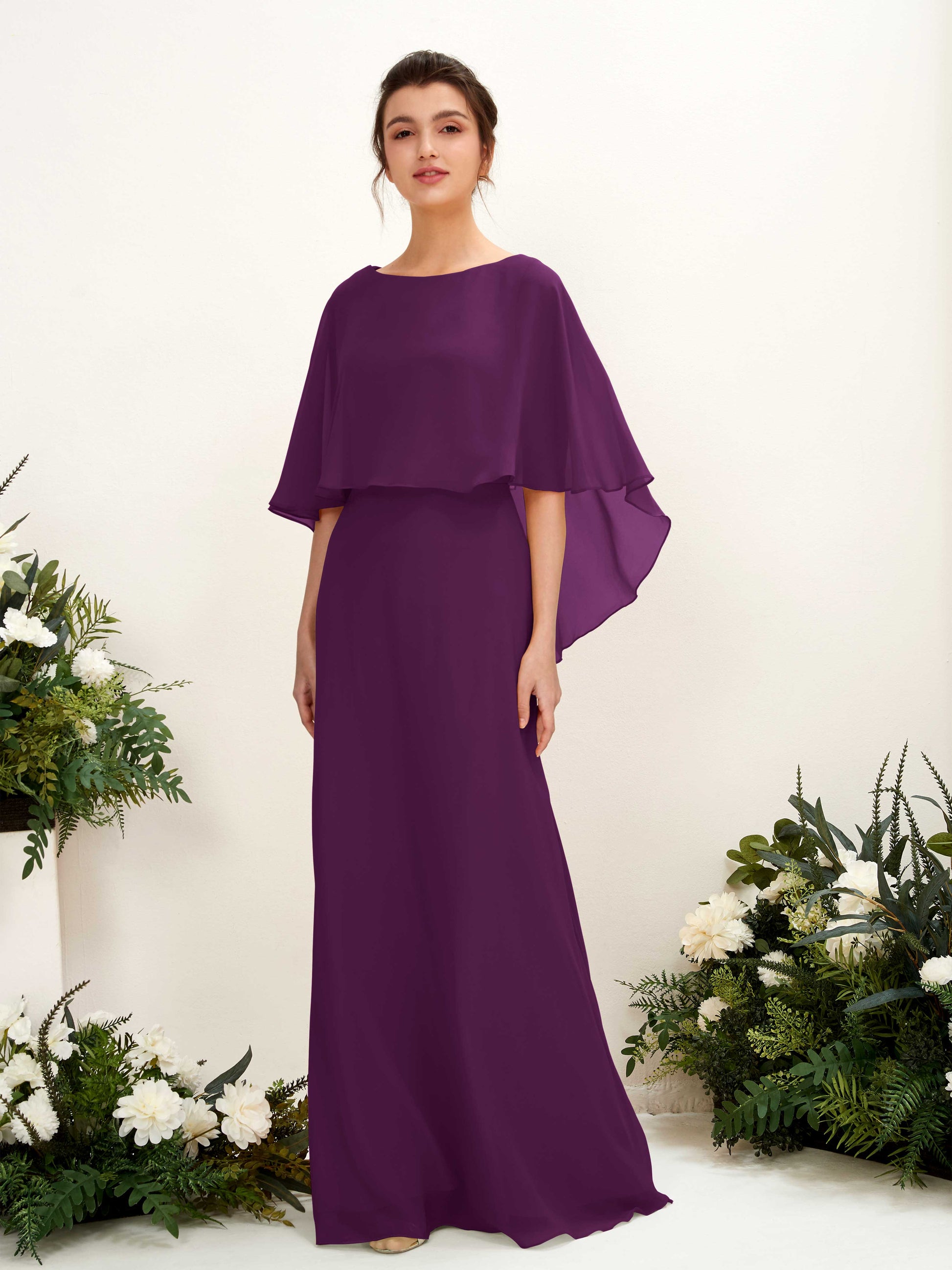 Savin Grape Sleeveless Maxi Dress