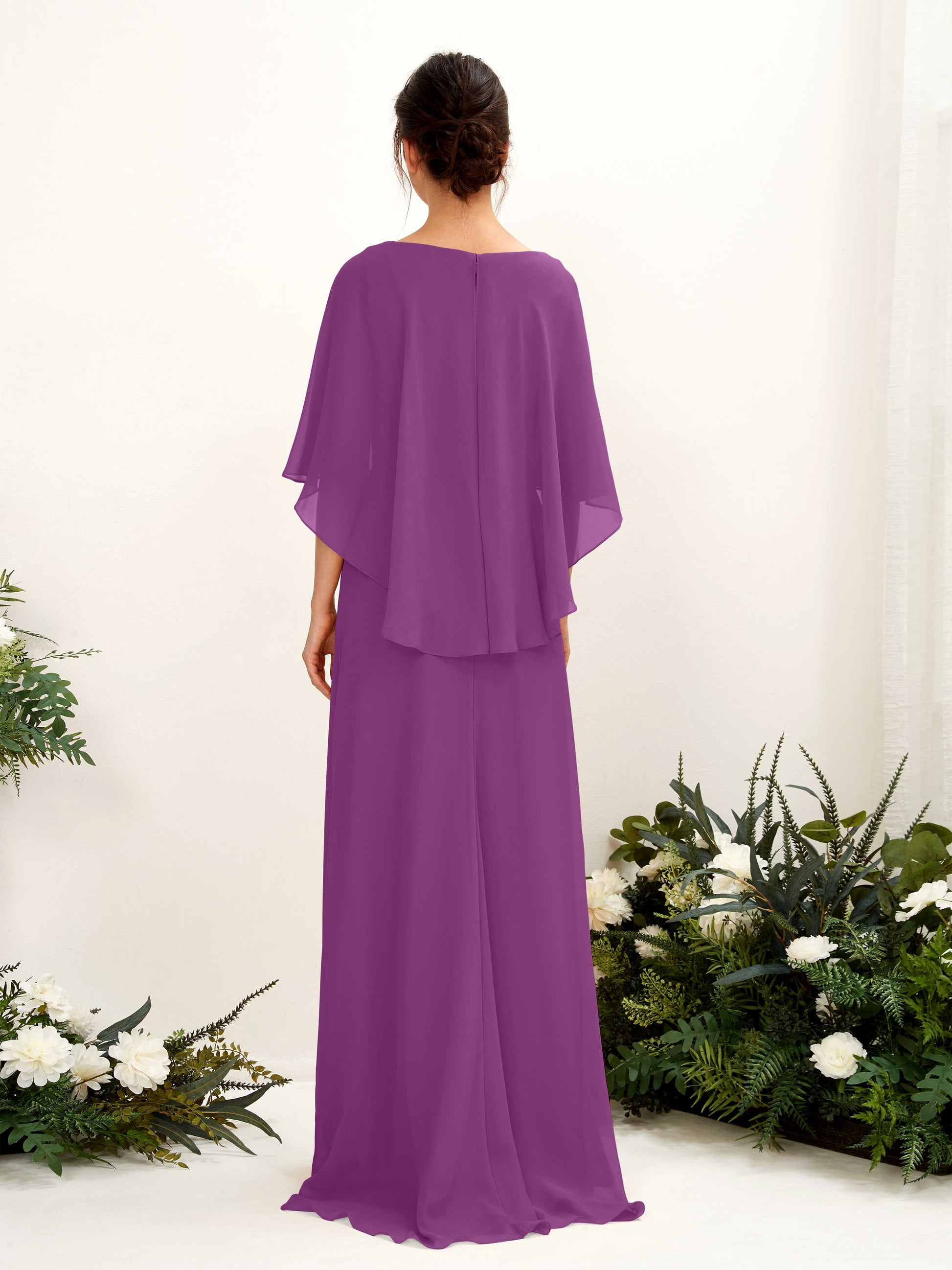 Savin Purple Sleeveless Maxi Dress