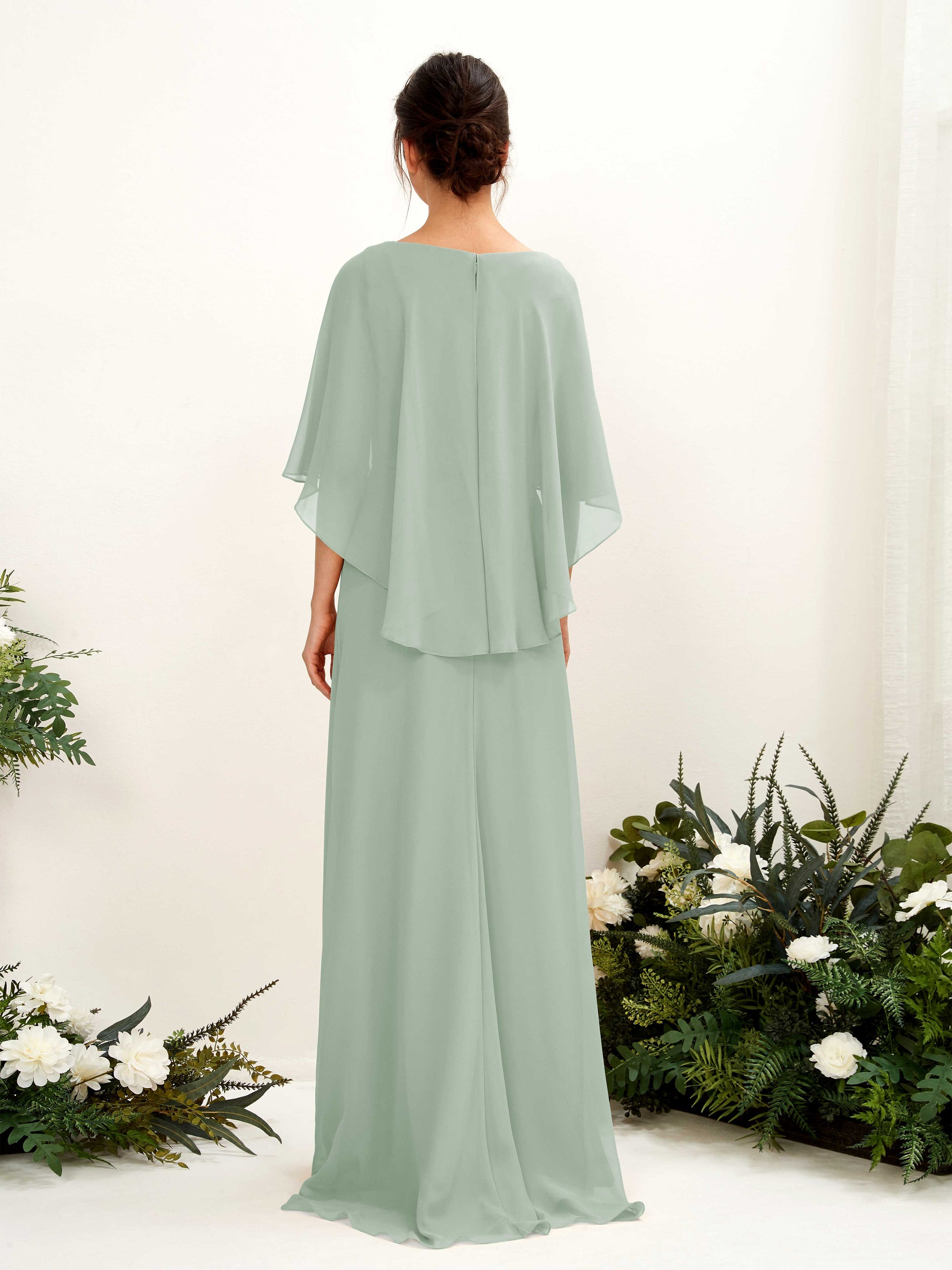 Savin Sage Green Sleeveless Maxi Dress