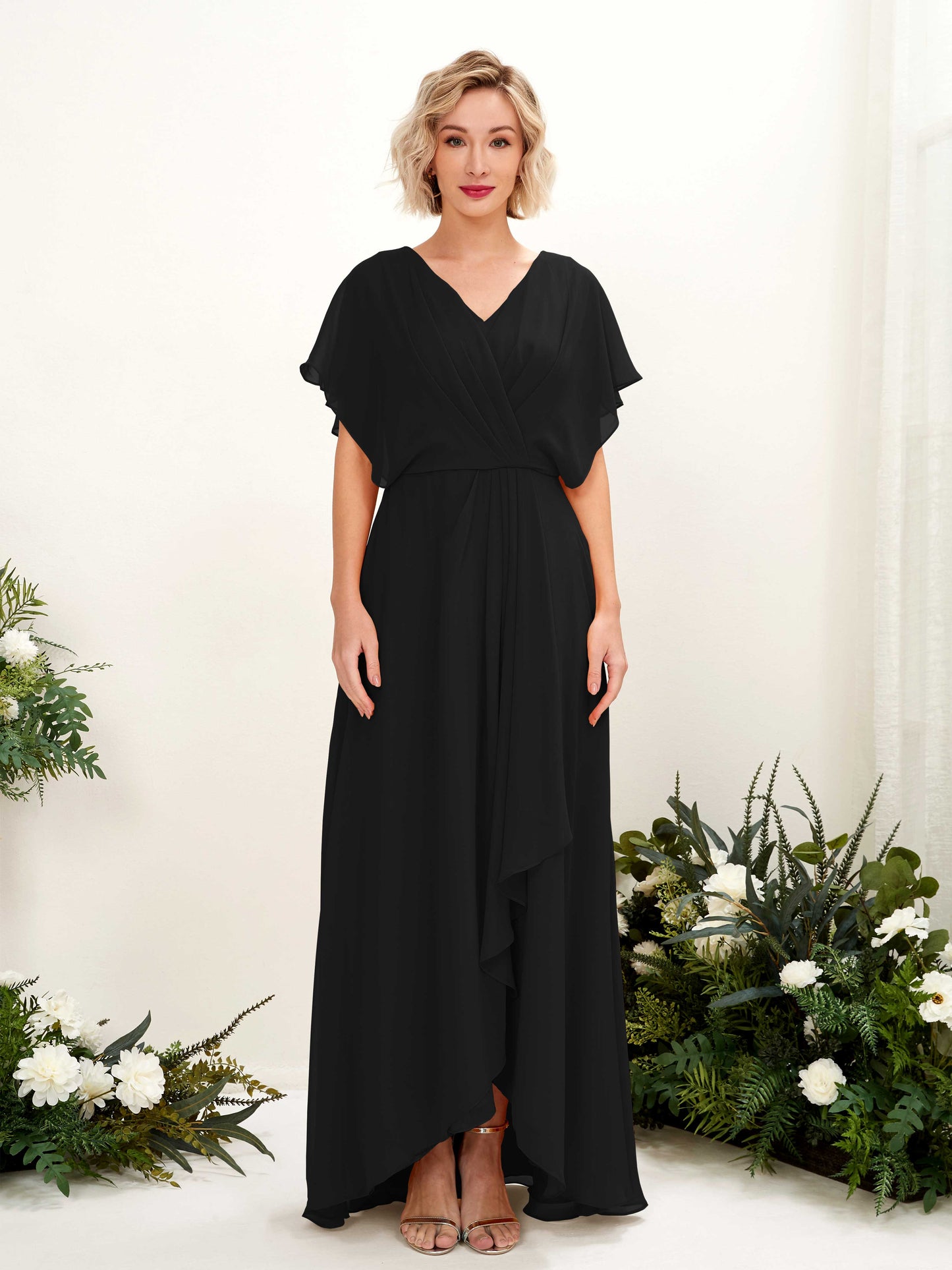 Soleil Black Maxi Dress