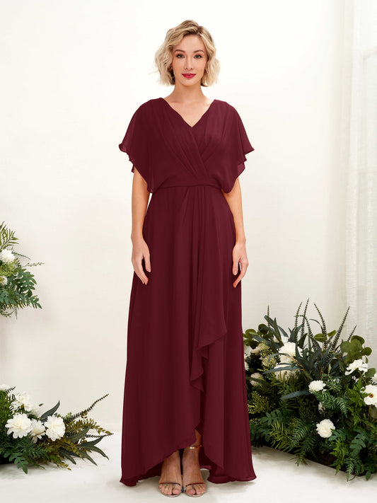 Soleil Burgundy Maxi Dress