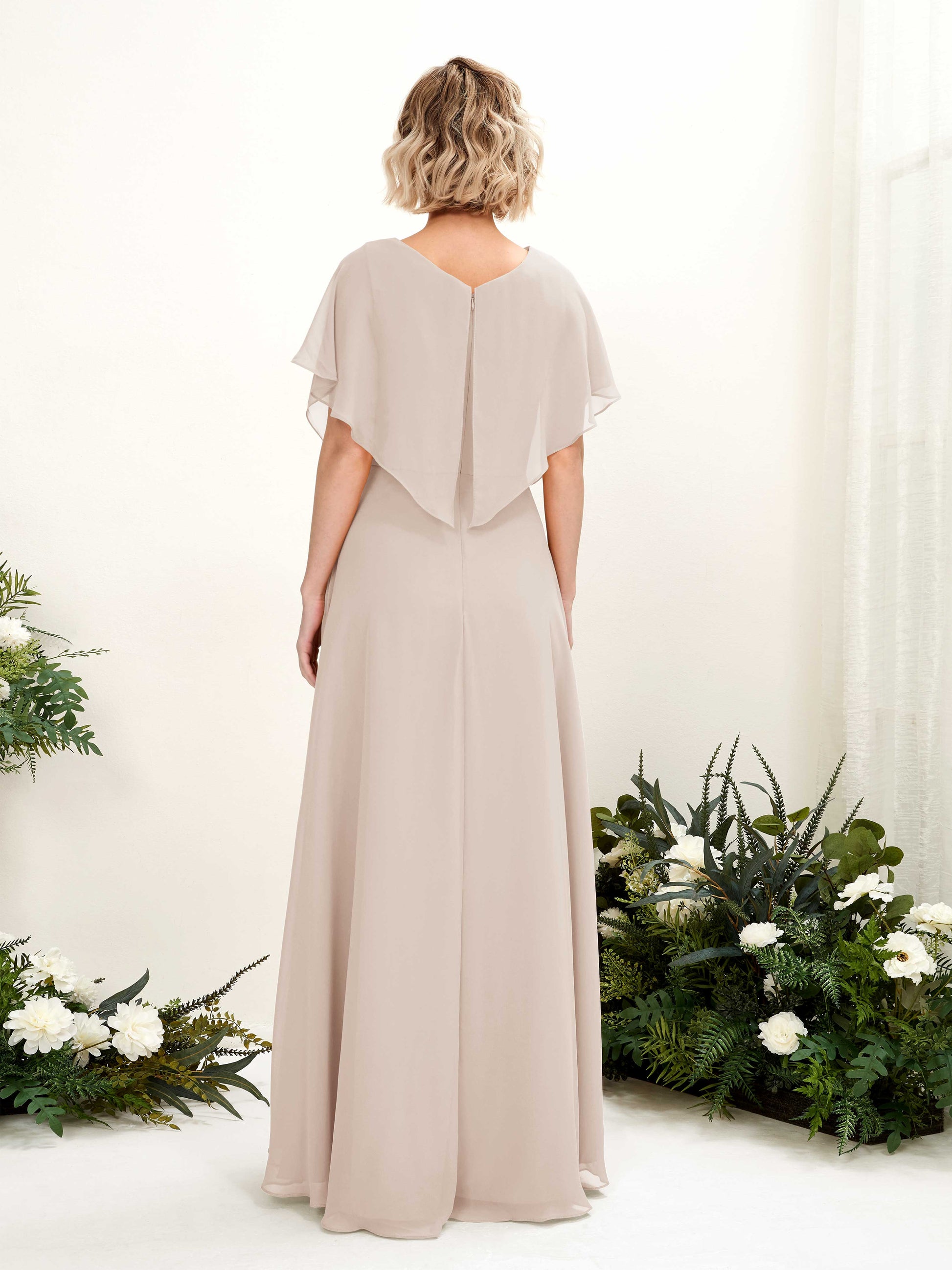 Soleil Champagne Maxi Dress