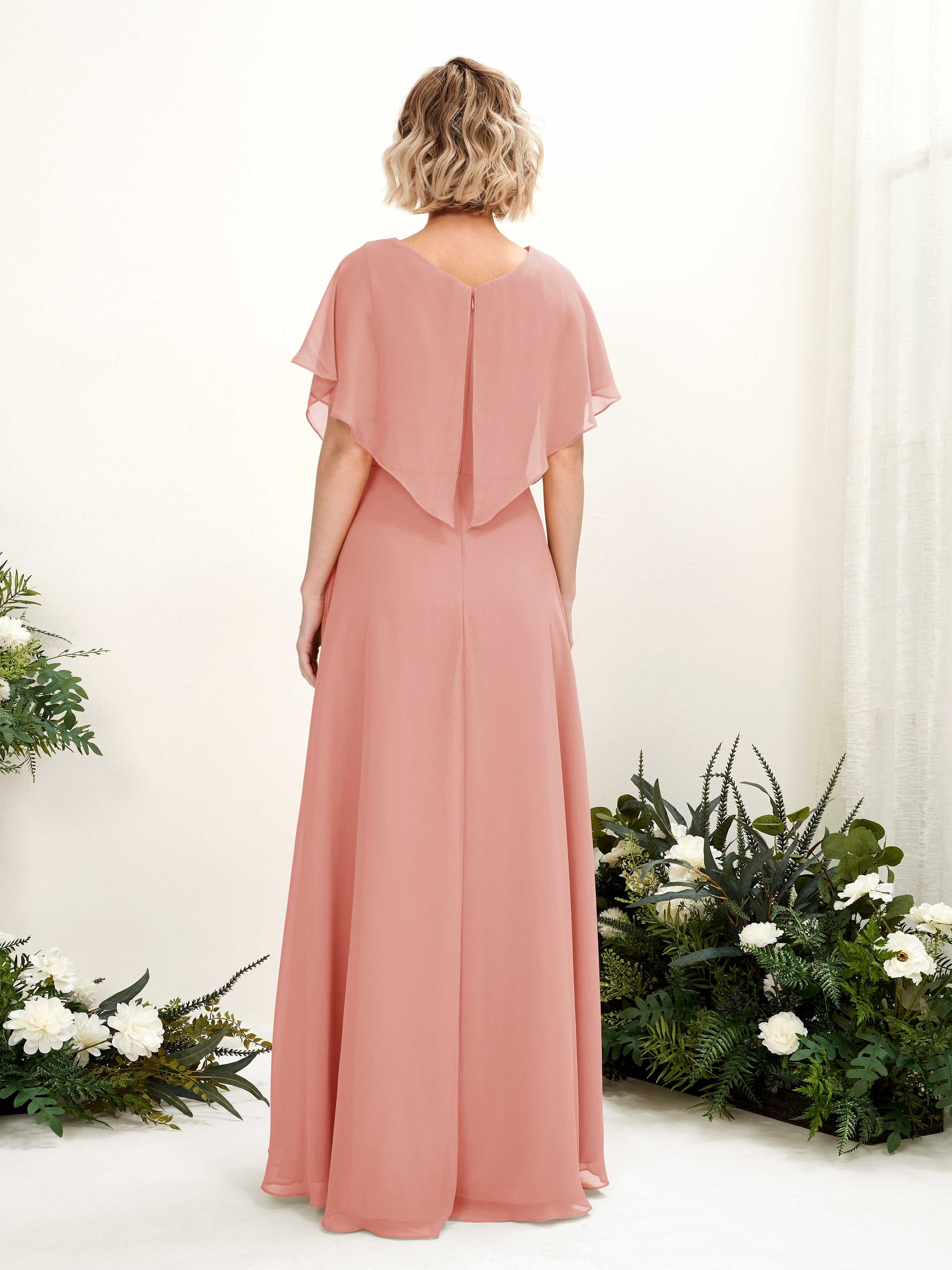 Soleil Champagne Rose Maxi Dress