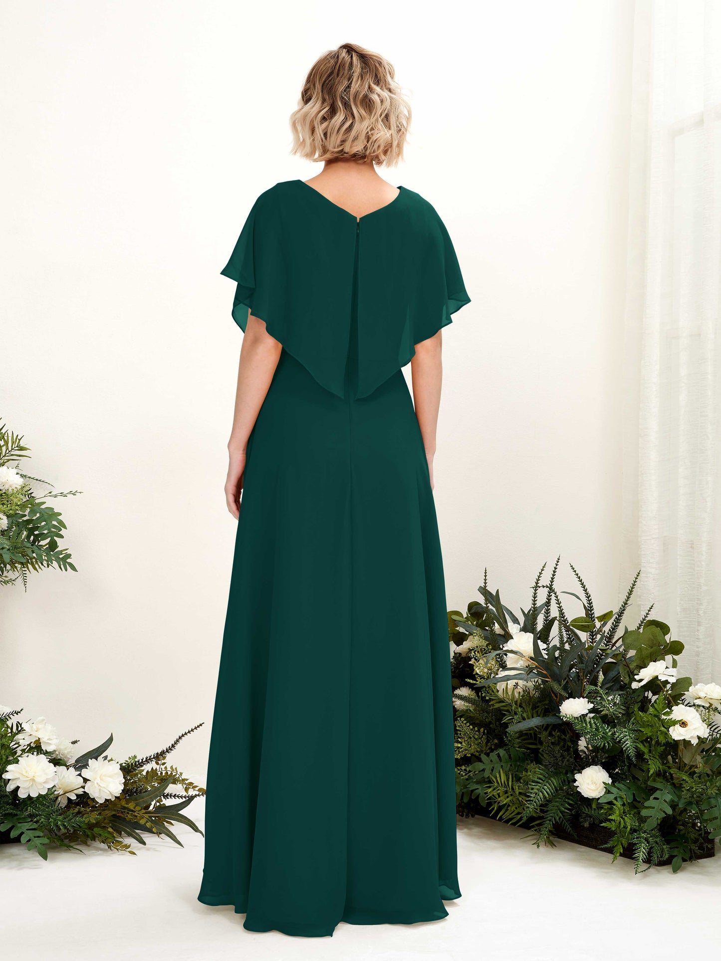 Soleil Dark Emerald Maxi Dress