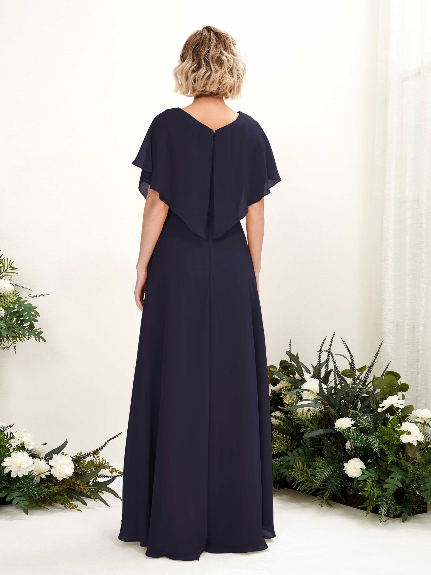 Soleil Dark Navy Maxi Dress