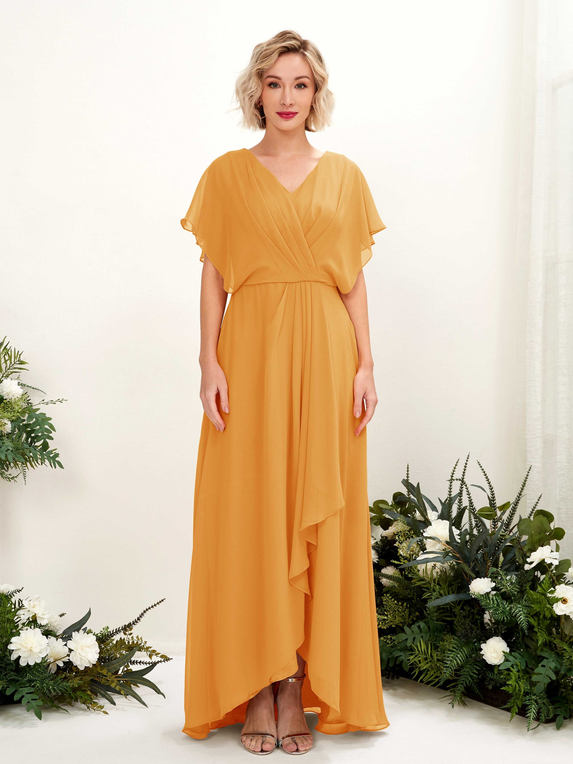 Soleil Mango Maxi Dress