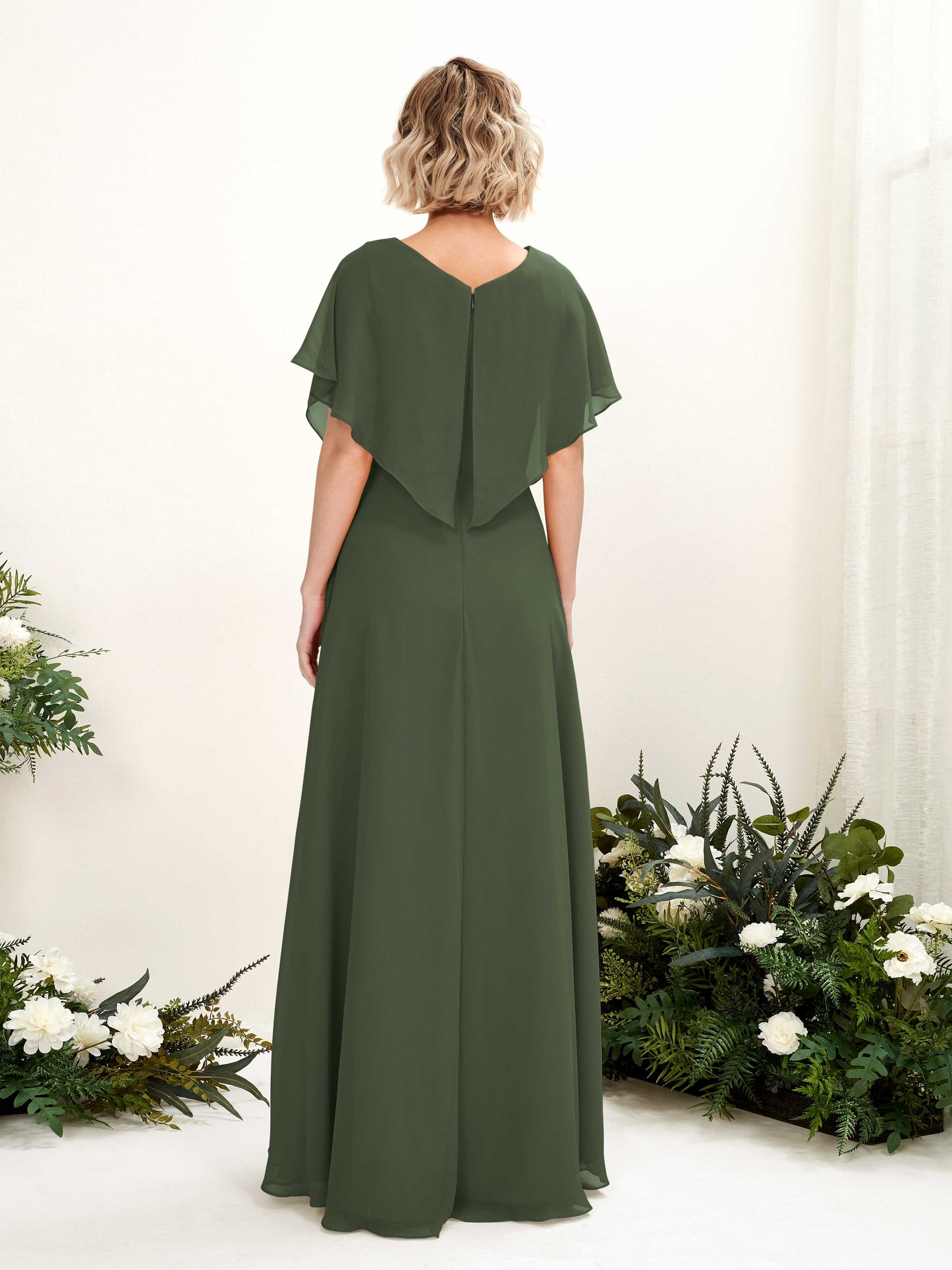 Soleil Martini Olive Maxi Dress