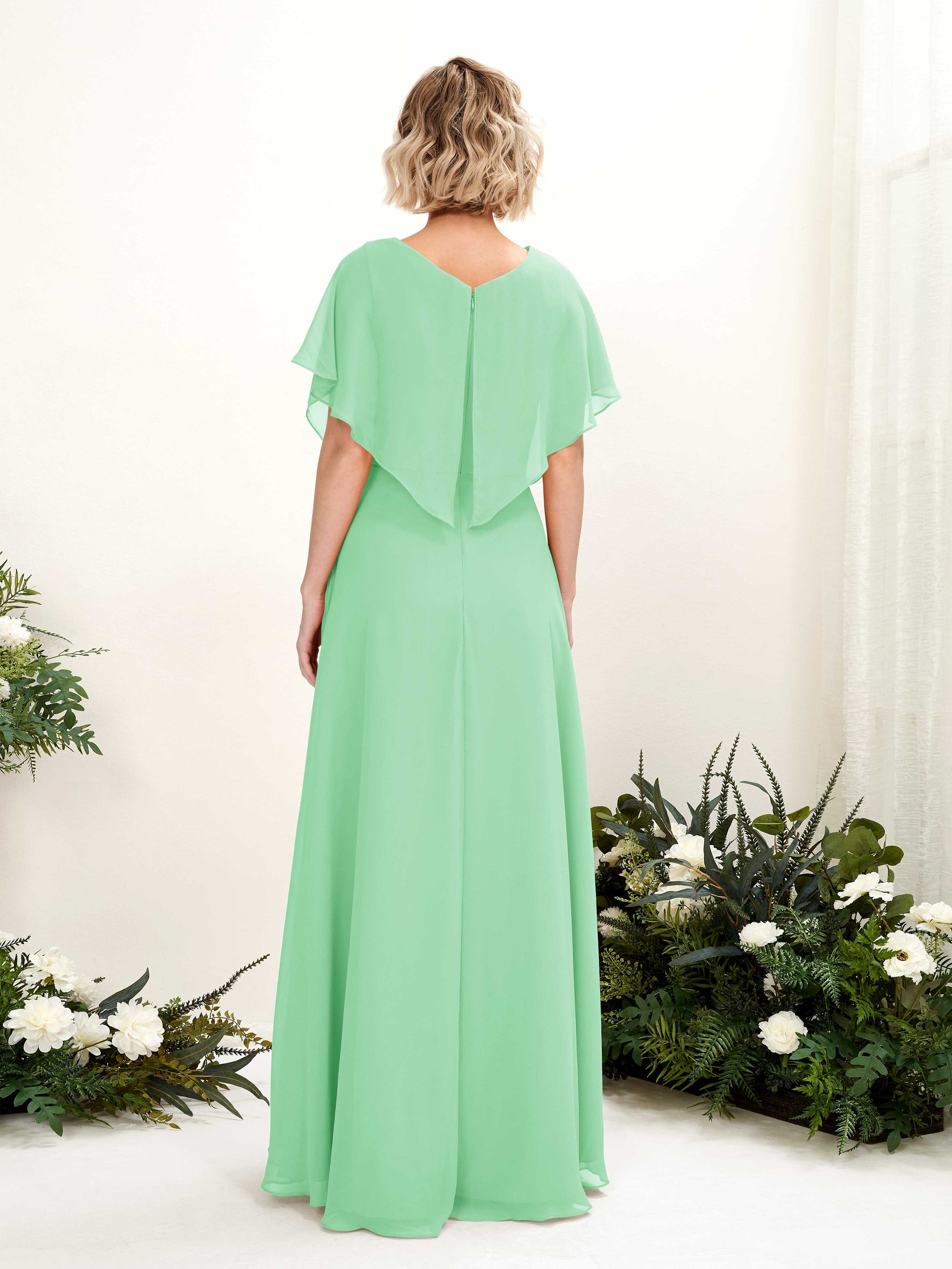 Soleil Mint Green Maxi Dress