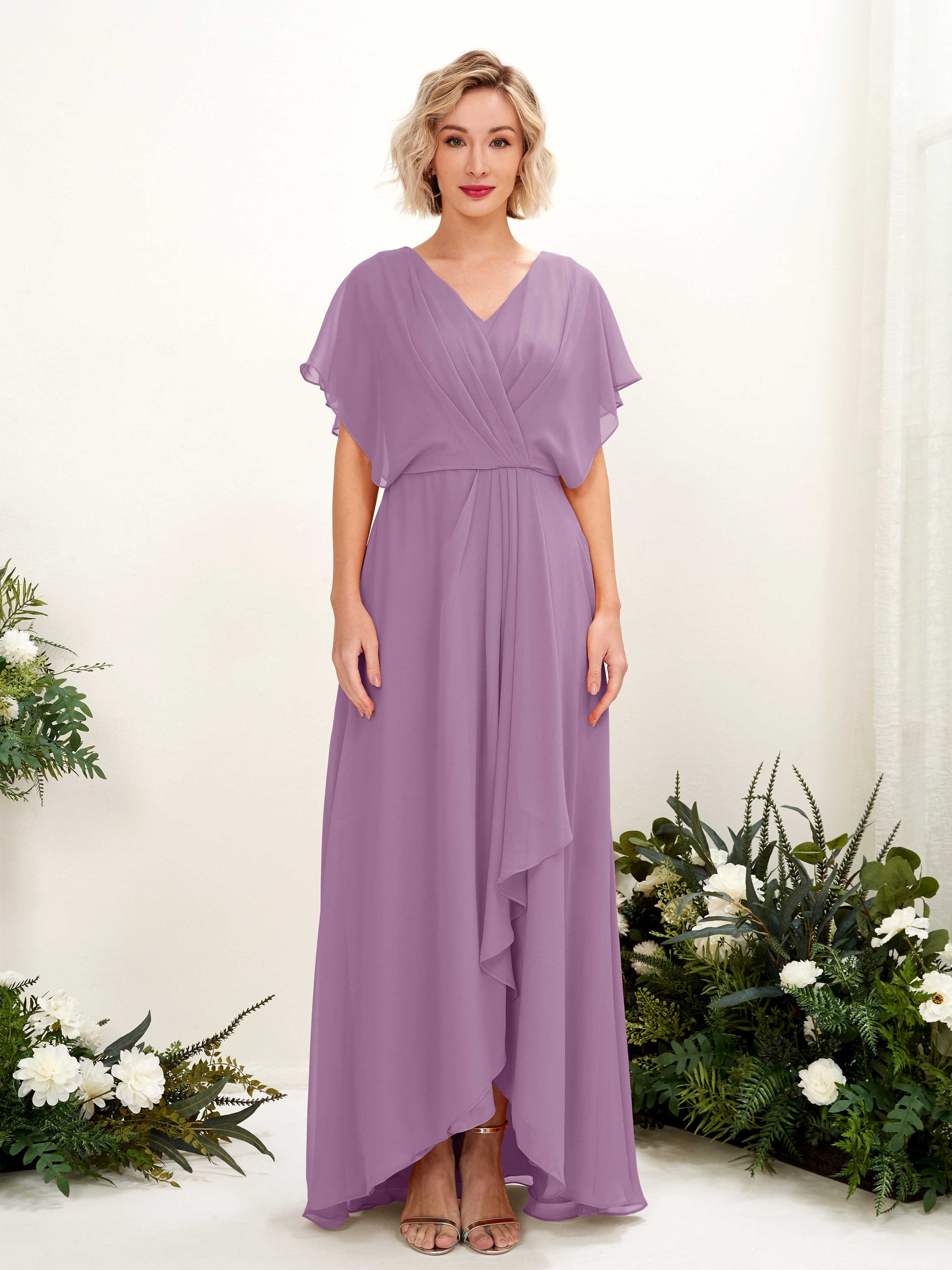 Soleil Orchid Mist Maxi Dress