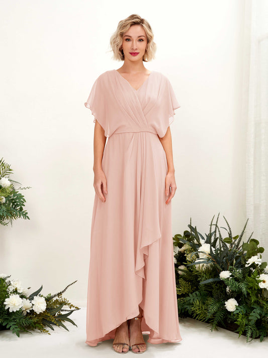 Soleil Pearl Pink Maxi Dress