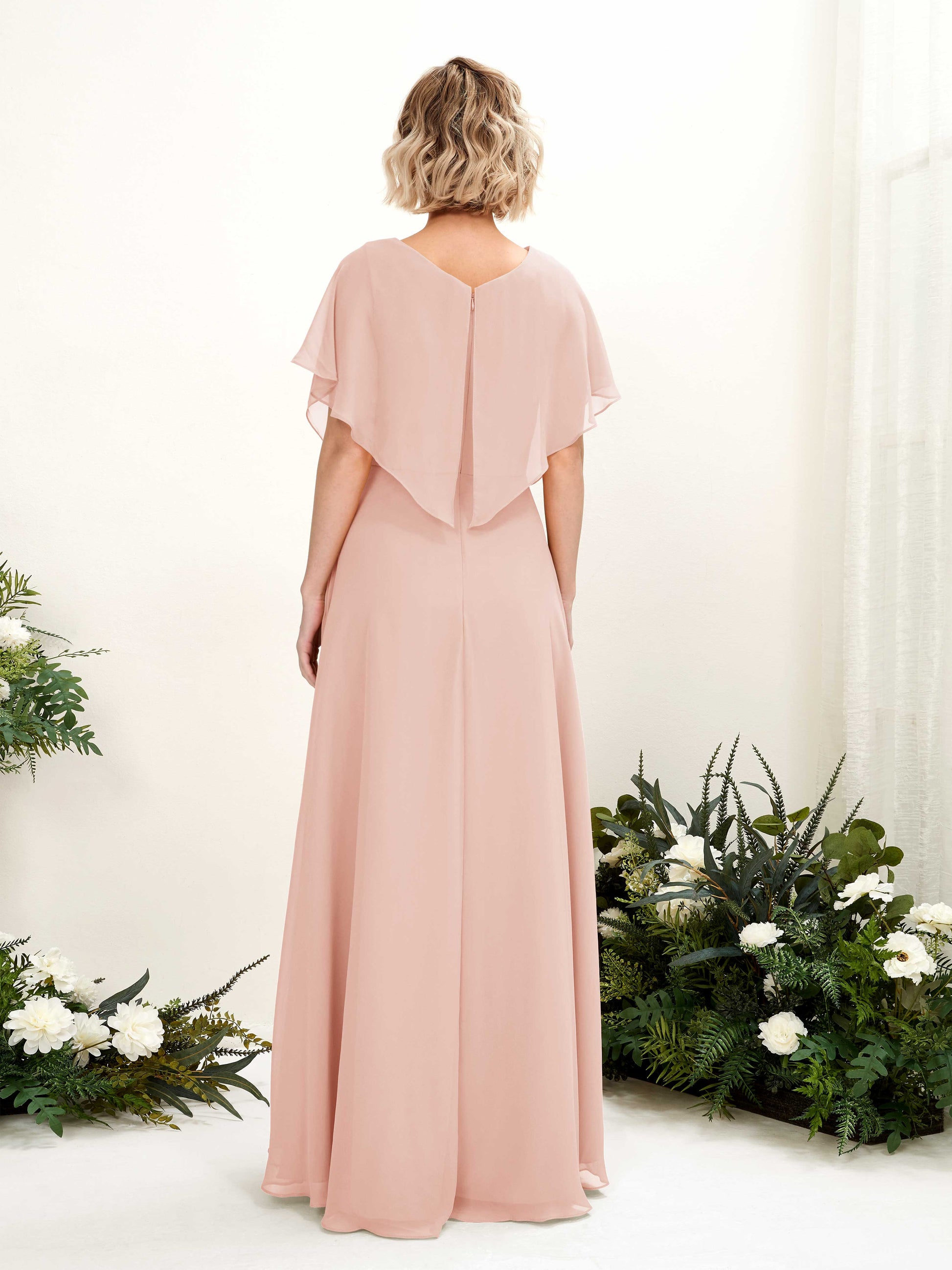 Soleil Pearl Pink Maxi Dress