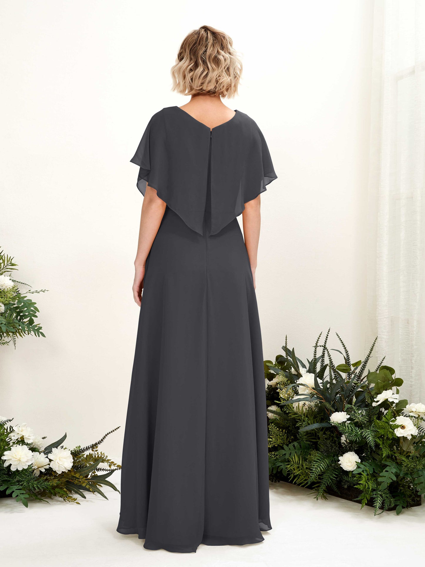 Soleil Pewter Maxi Dress