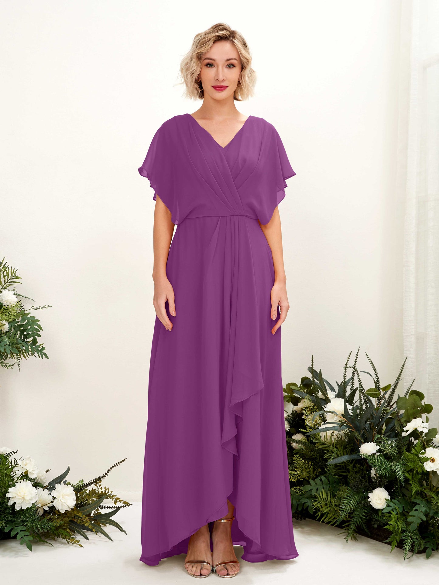 Soleil Purple Maxi Dress