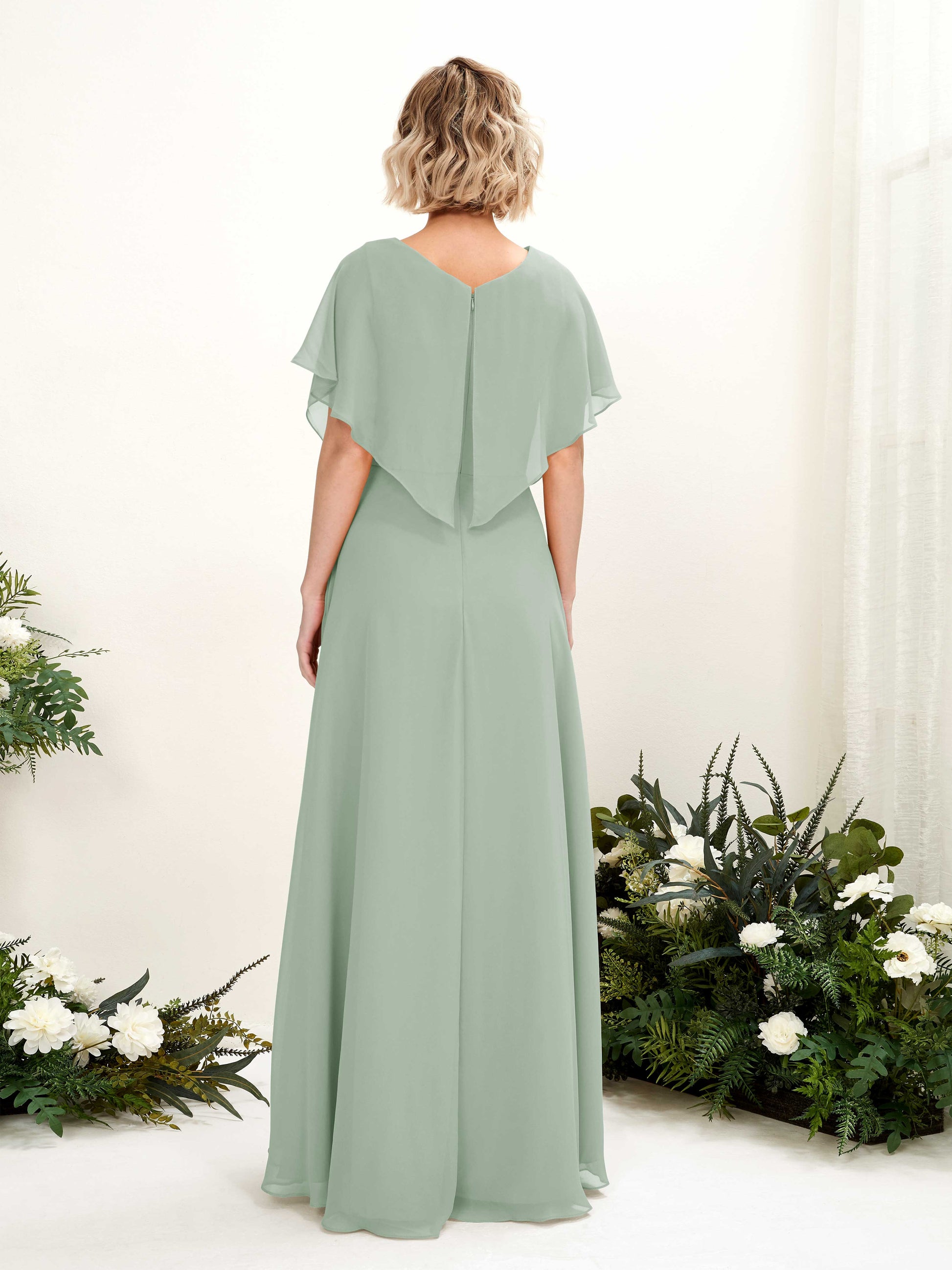 Soleil Sage Green Maxi Dress