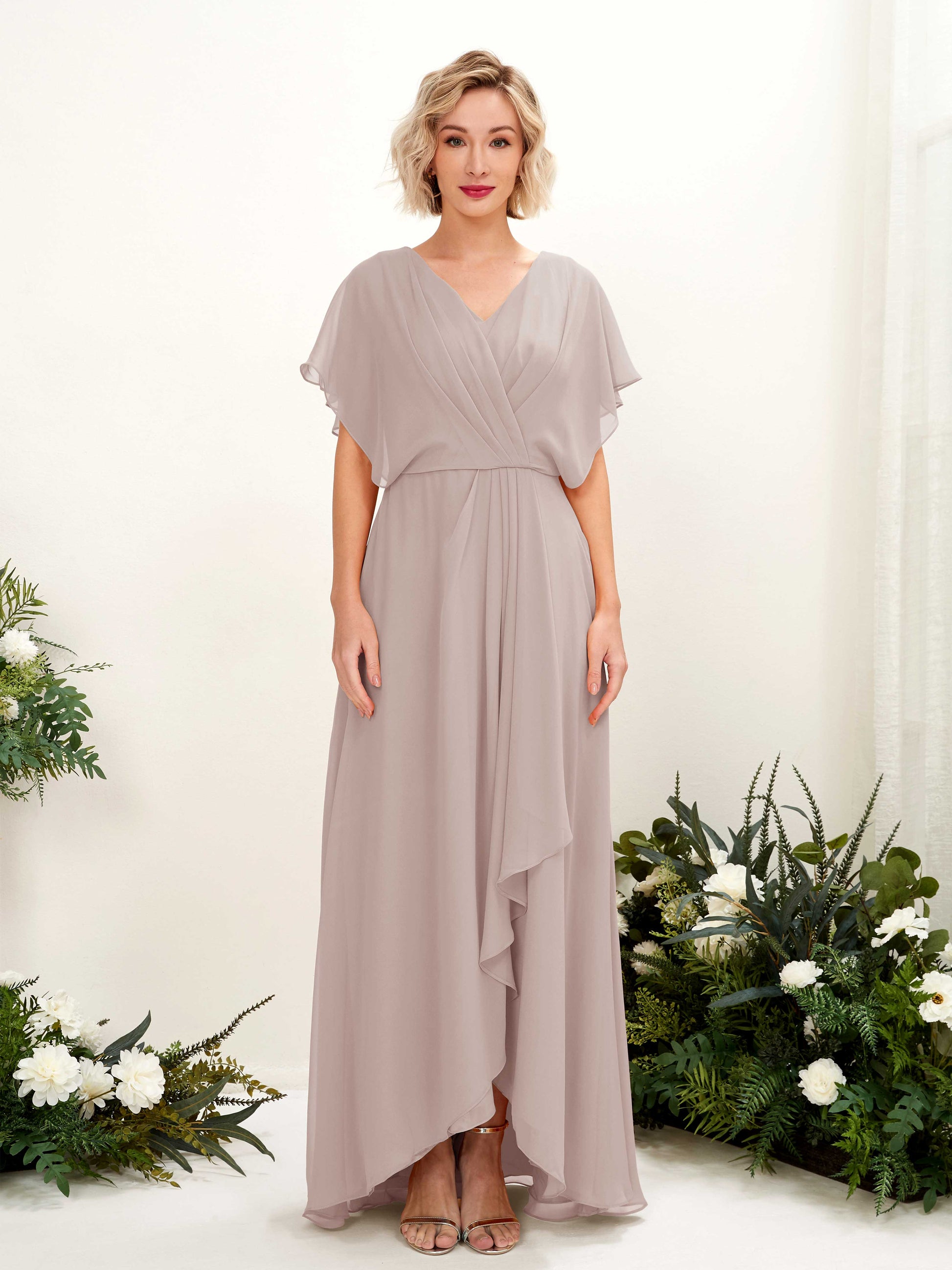 Soleil Taupe Maxi Dress