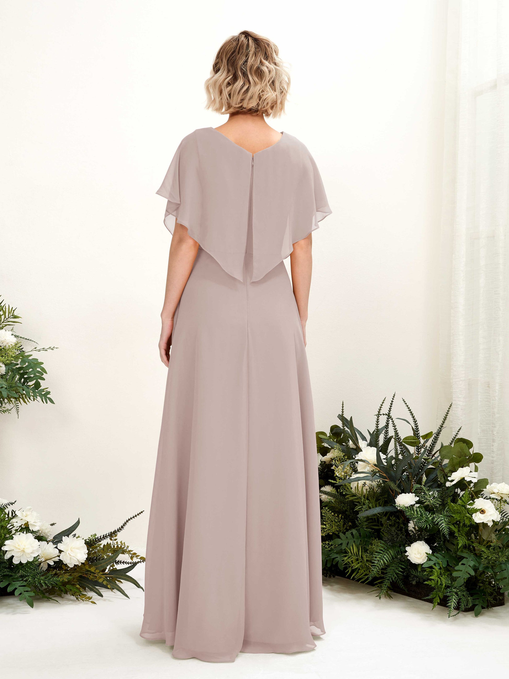 Soleil Taupe Maxi Dress