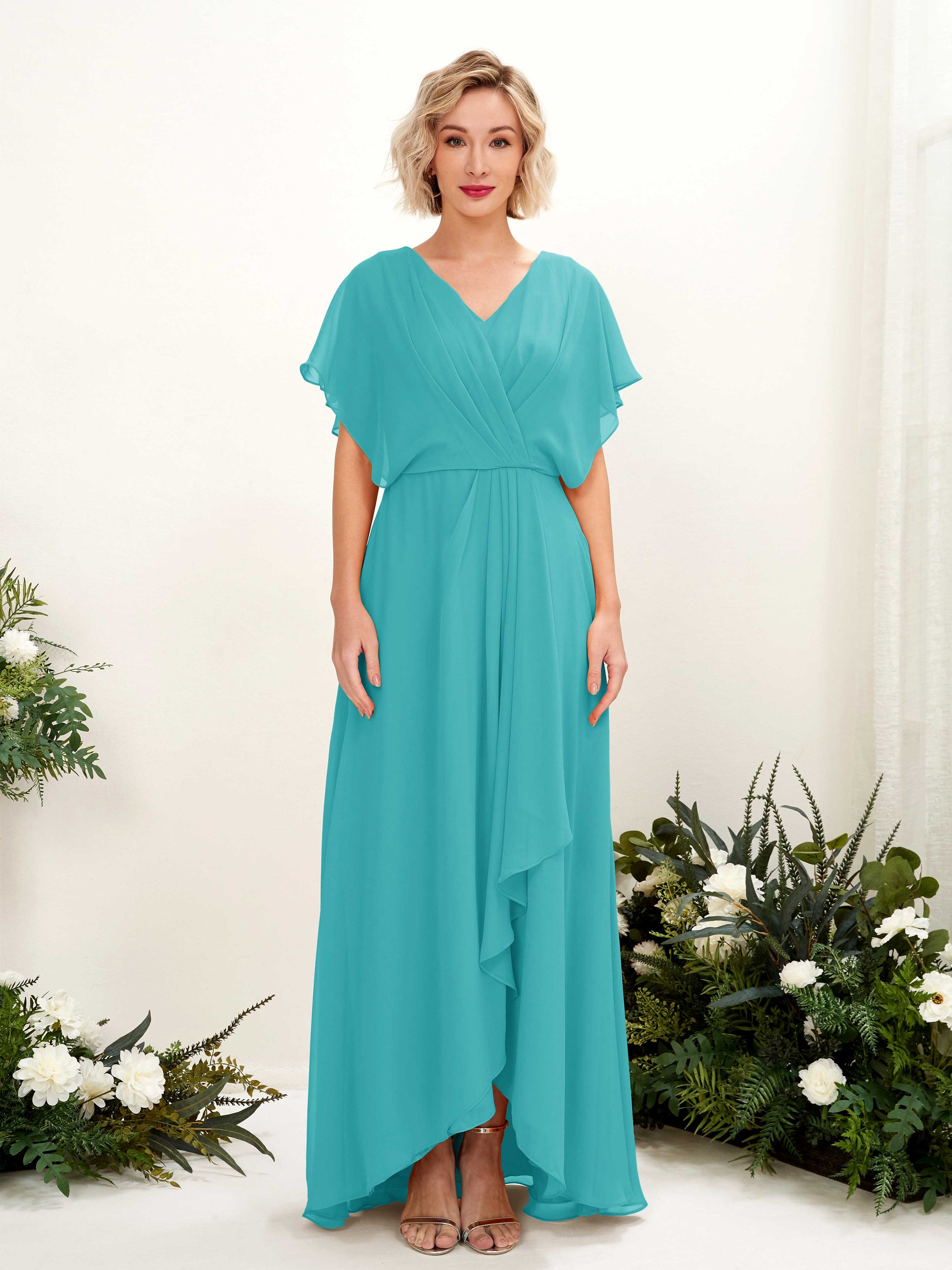 Soleil Turquoise Maxi Dress