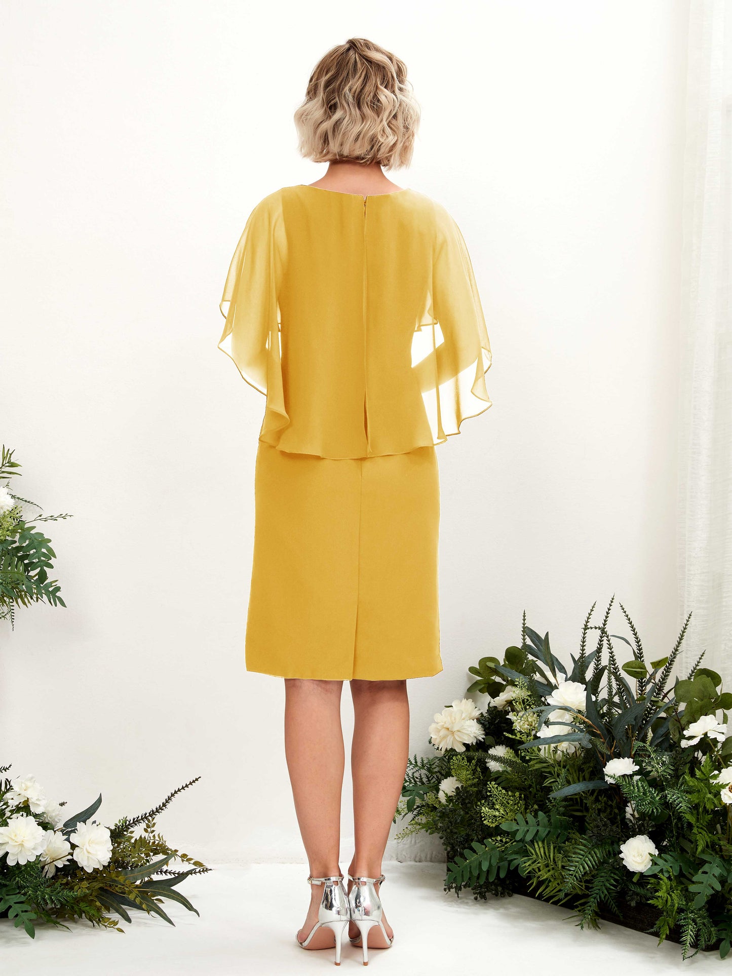 Tey Mustard Yellow Midi Dress