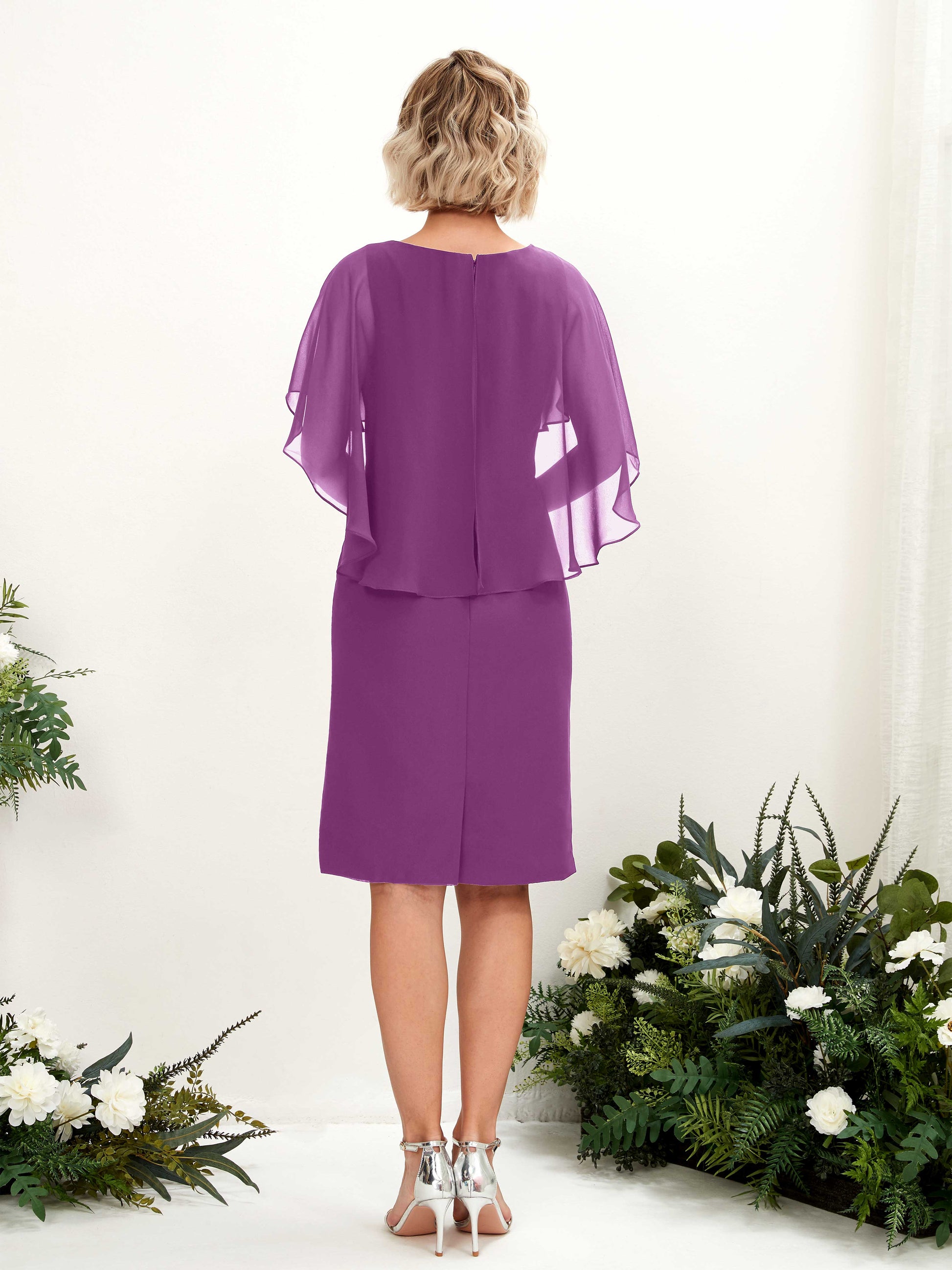 Tey Purple Midi Dress