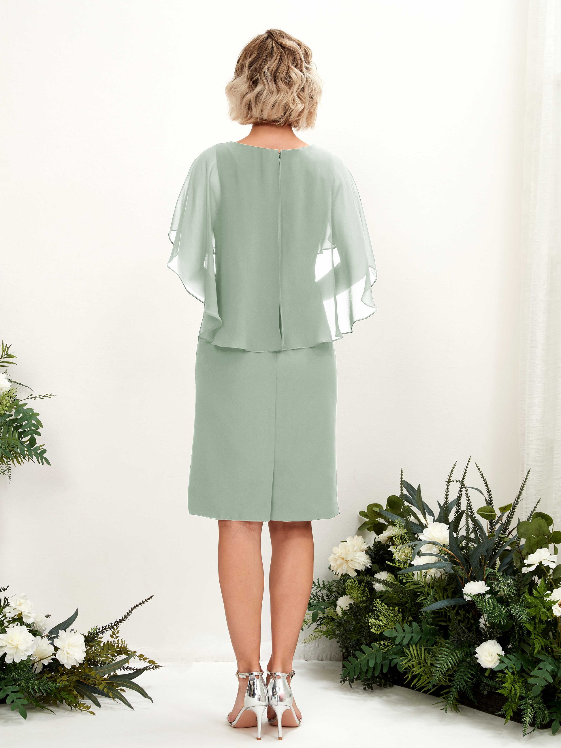 Tey Sage Green Midi Dress