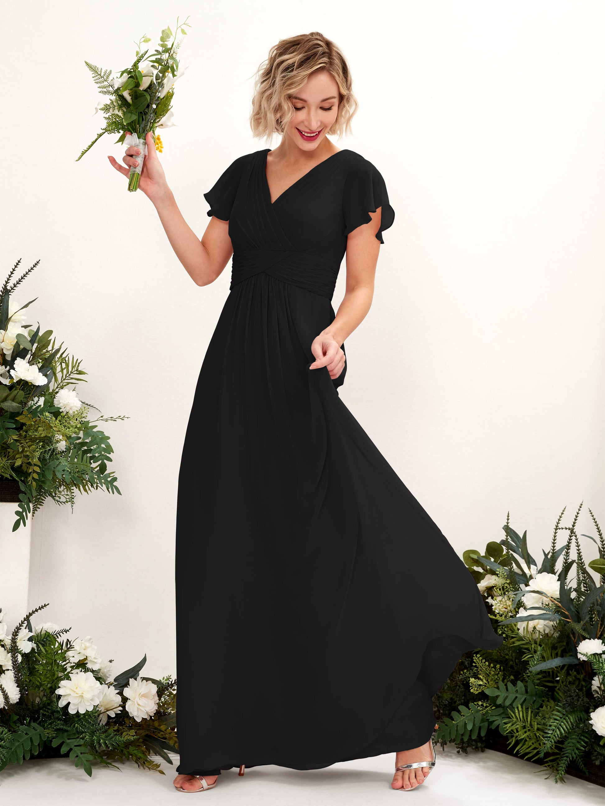 Tolly Black Maxi Dress