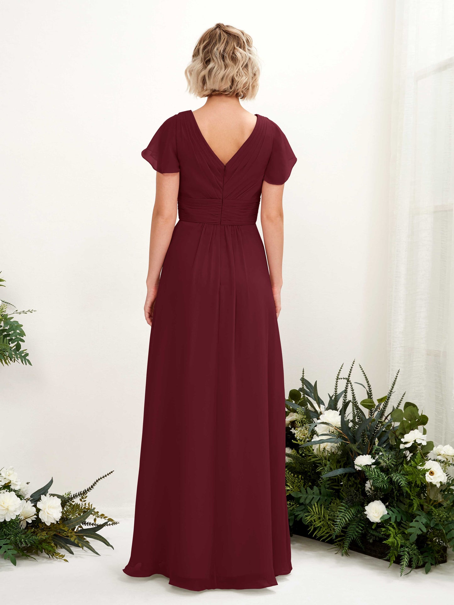 Tolly Burgundy Maxi Dress